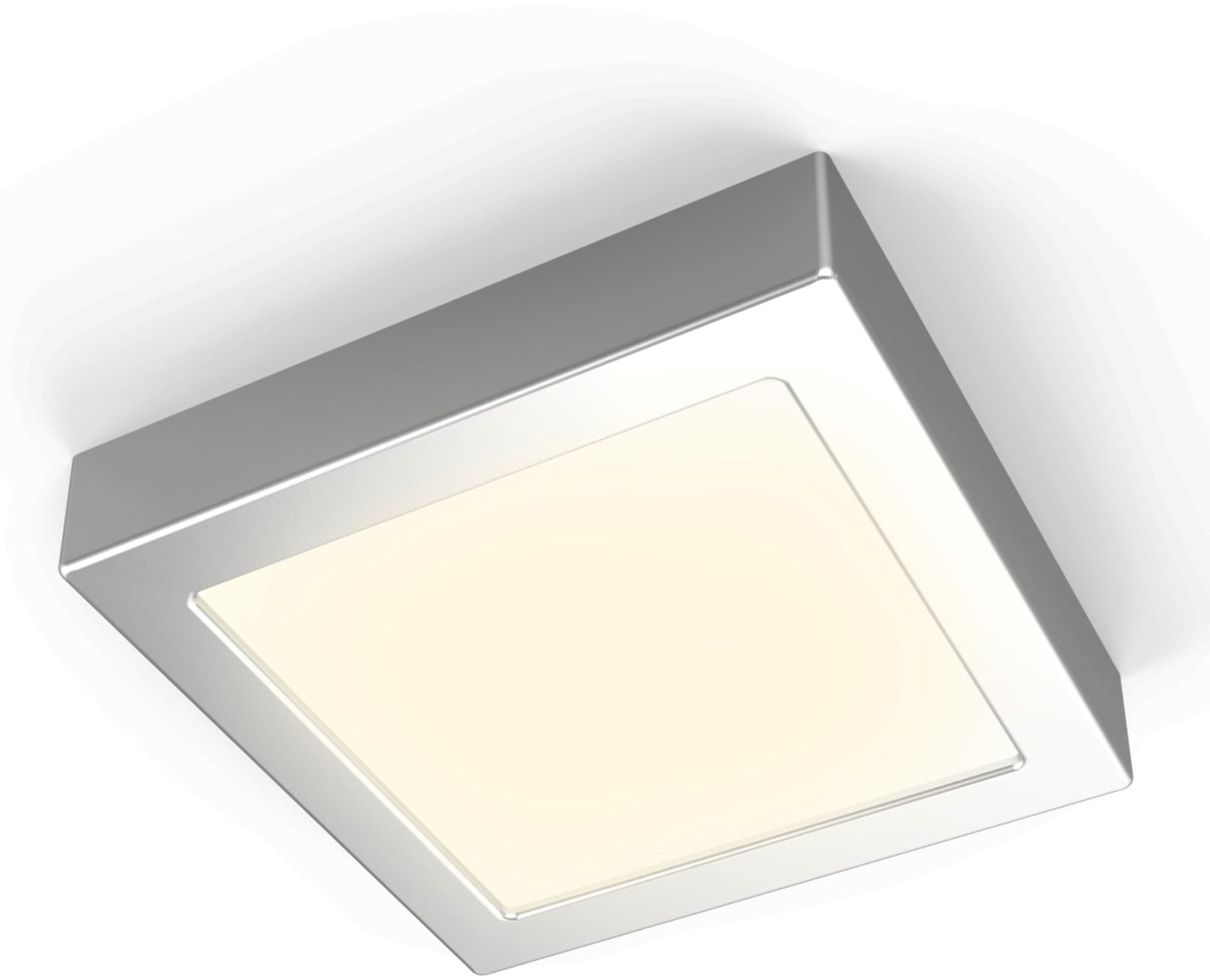 | 12W 1 BAUR »Garnet«, Lampe Panel LED Aufputzspot Aufbauleuchte Aufbaustrahler B.K.Licht Unterbauleuchte flammig-flammig, bestellen LED