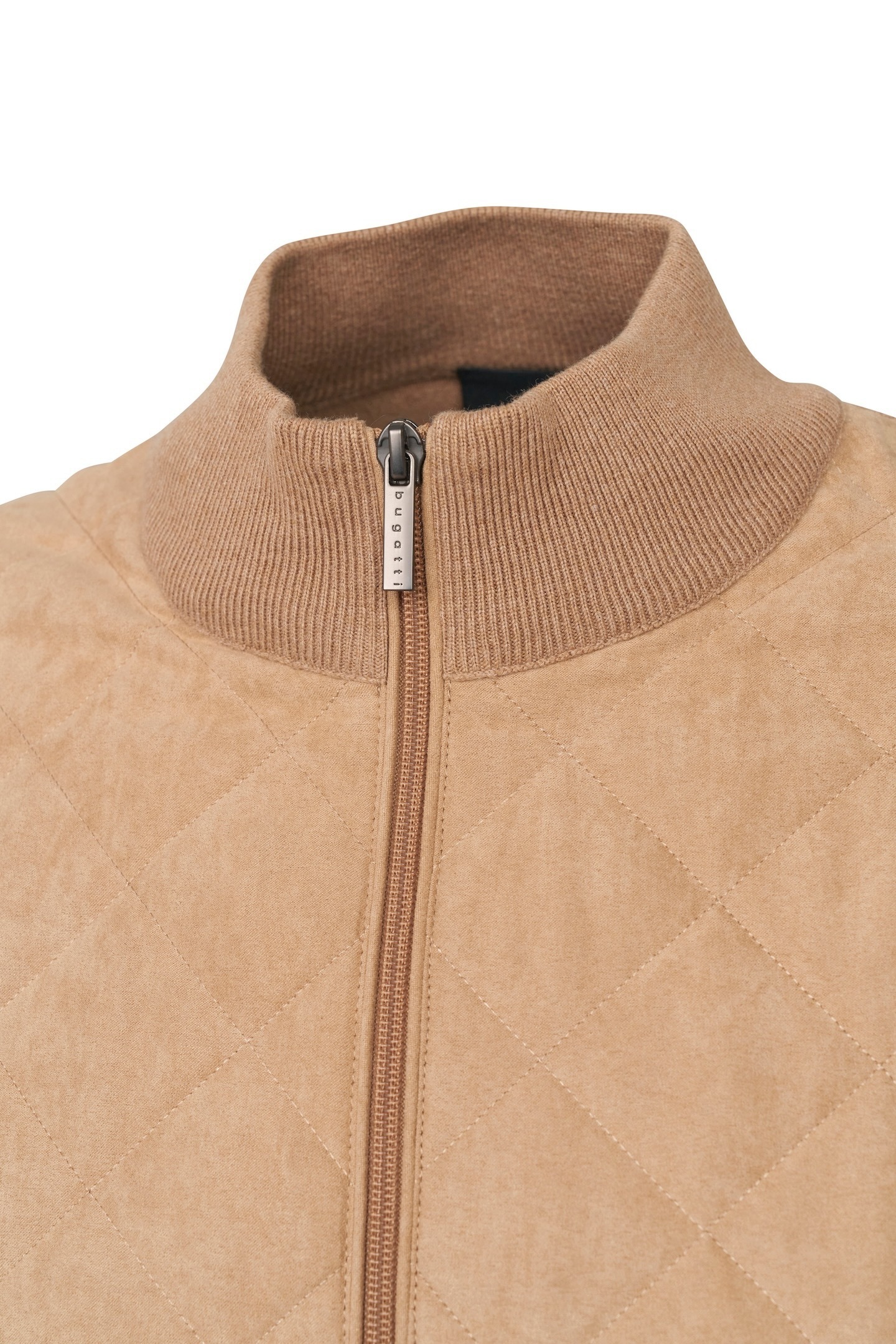 bugatti Strickjacke, mit Rautensteppung