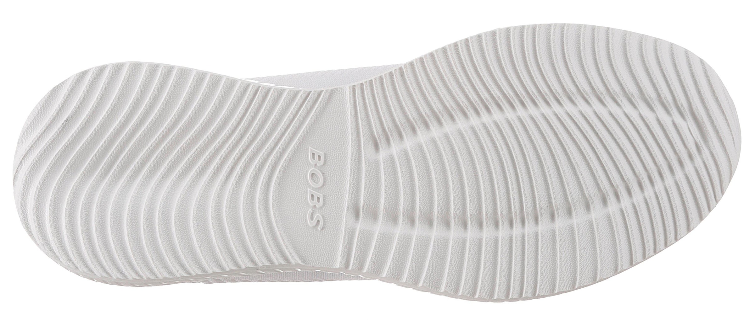 Skechers Sneaker »Bobs Squad - Tough Talk«, Freizeitschuh, Halbschuh, Schnürschuh mit Skech-Knit