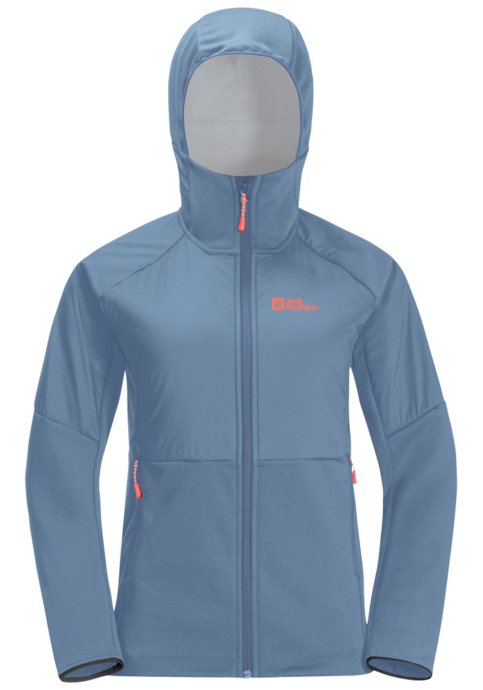 Jack Wolfskin Kapuzenfleecejacke »ALPGRAT PRO INS FZ W«, mit Kapuze