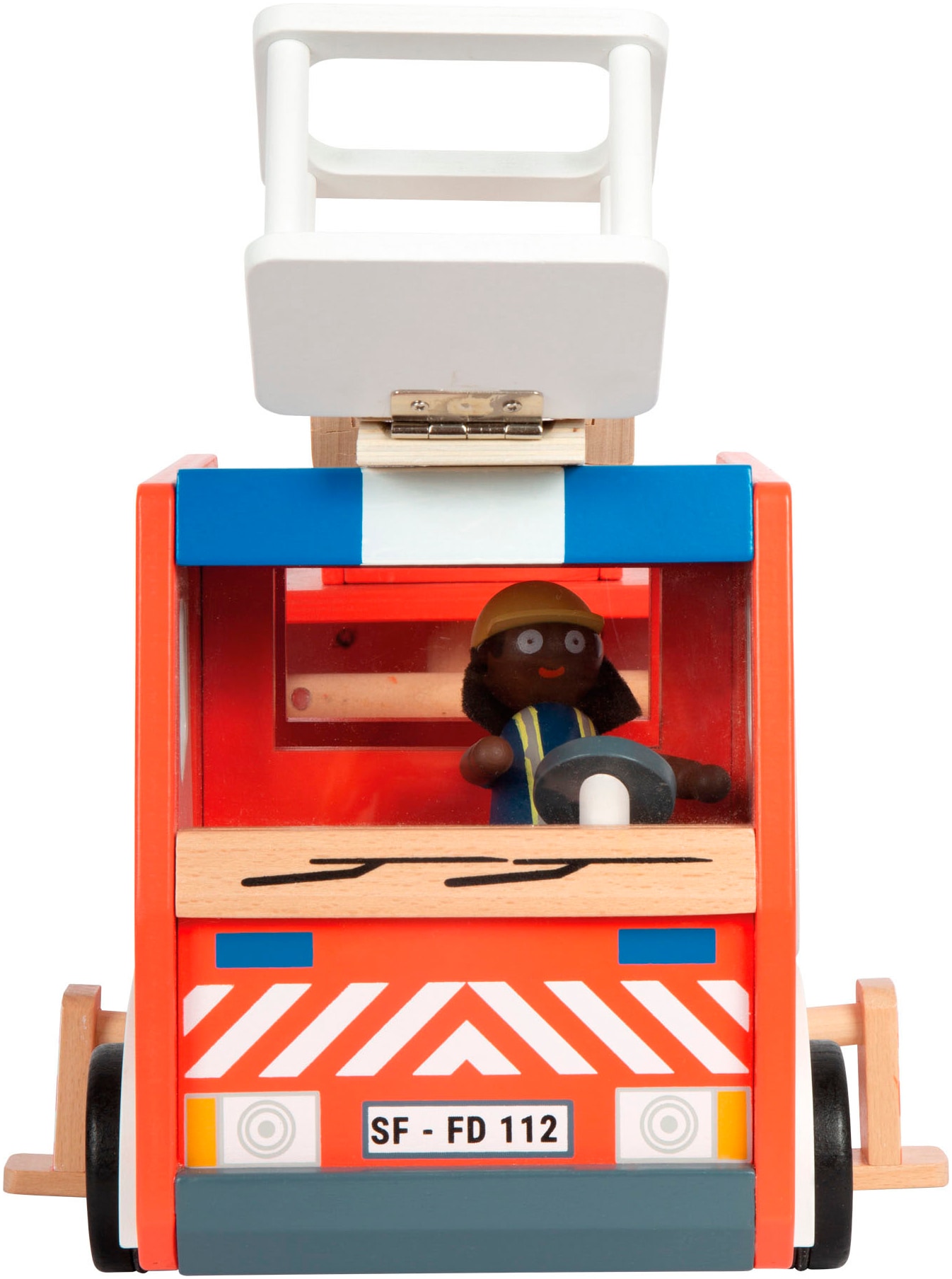 Small Foot Spielzeug-Feuerwehr »Feuerwehrauto für Biegepuppen«