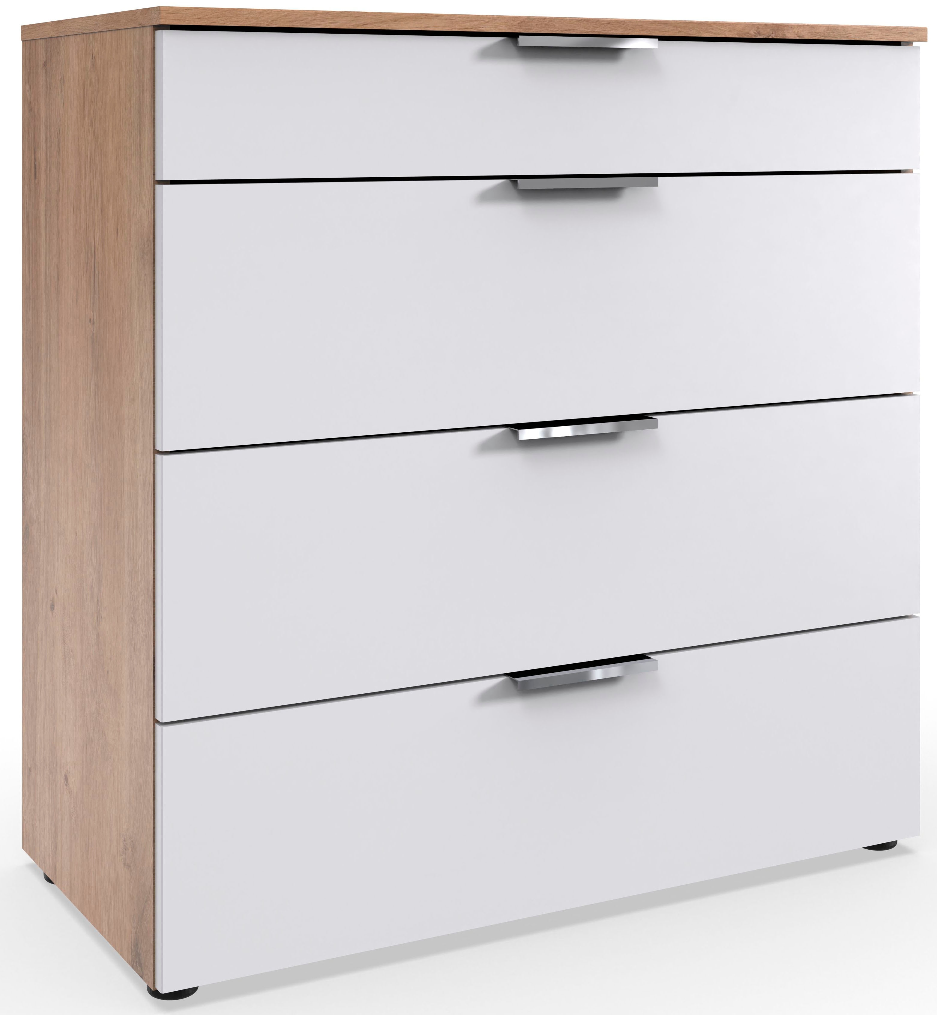 Wimex "Level by fresh to go" 4 Schubladen mit soft-close Funktion, 81cm breit, 84cm hoch