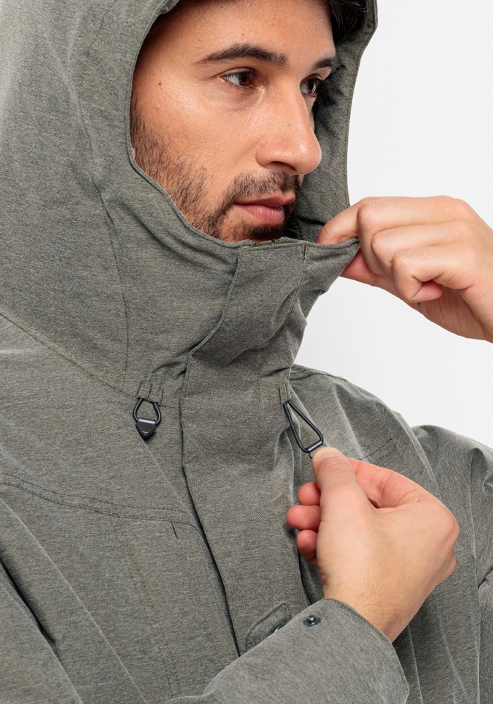 Jack Wolfskin Winterjacke »SNOWY PARK JKT M«, mit Kapuze