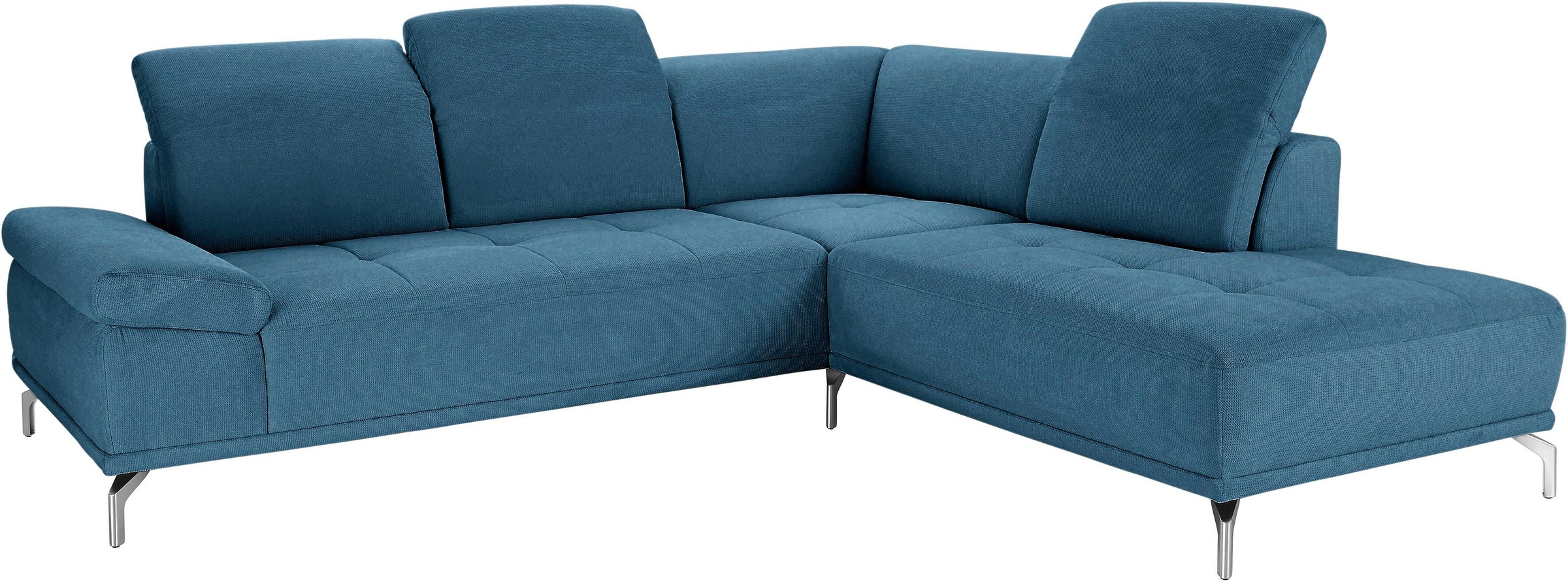 Home affaire Ecksofa "Caluna" Inkl.Sitztiefenverstellung, wahlweise mit Kop günstig online kaufen