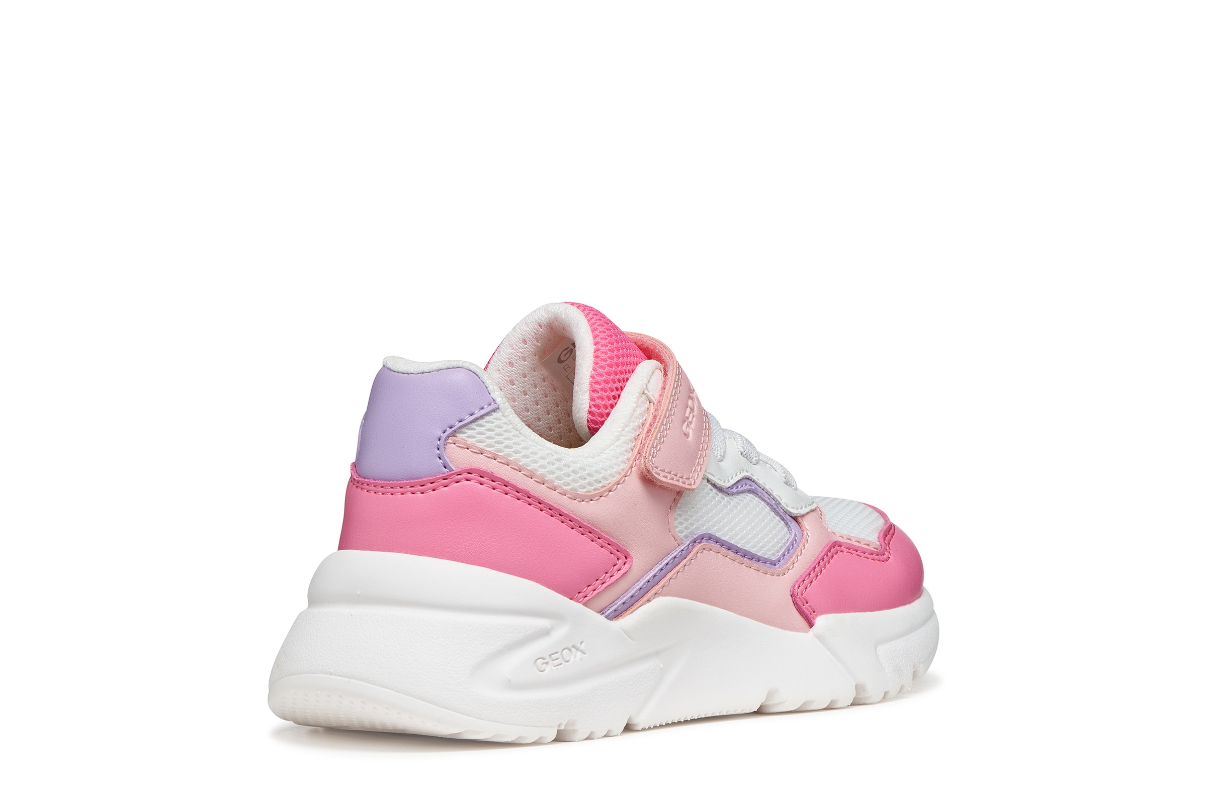 Geox Sneaker "J LOFTUS GIRL" Klettschuh mit bunten Kontrastbesätzen, Größen günstig online kaufen