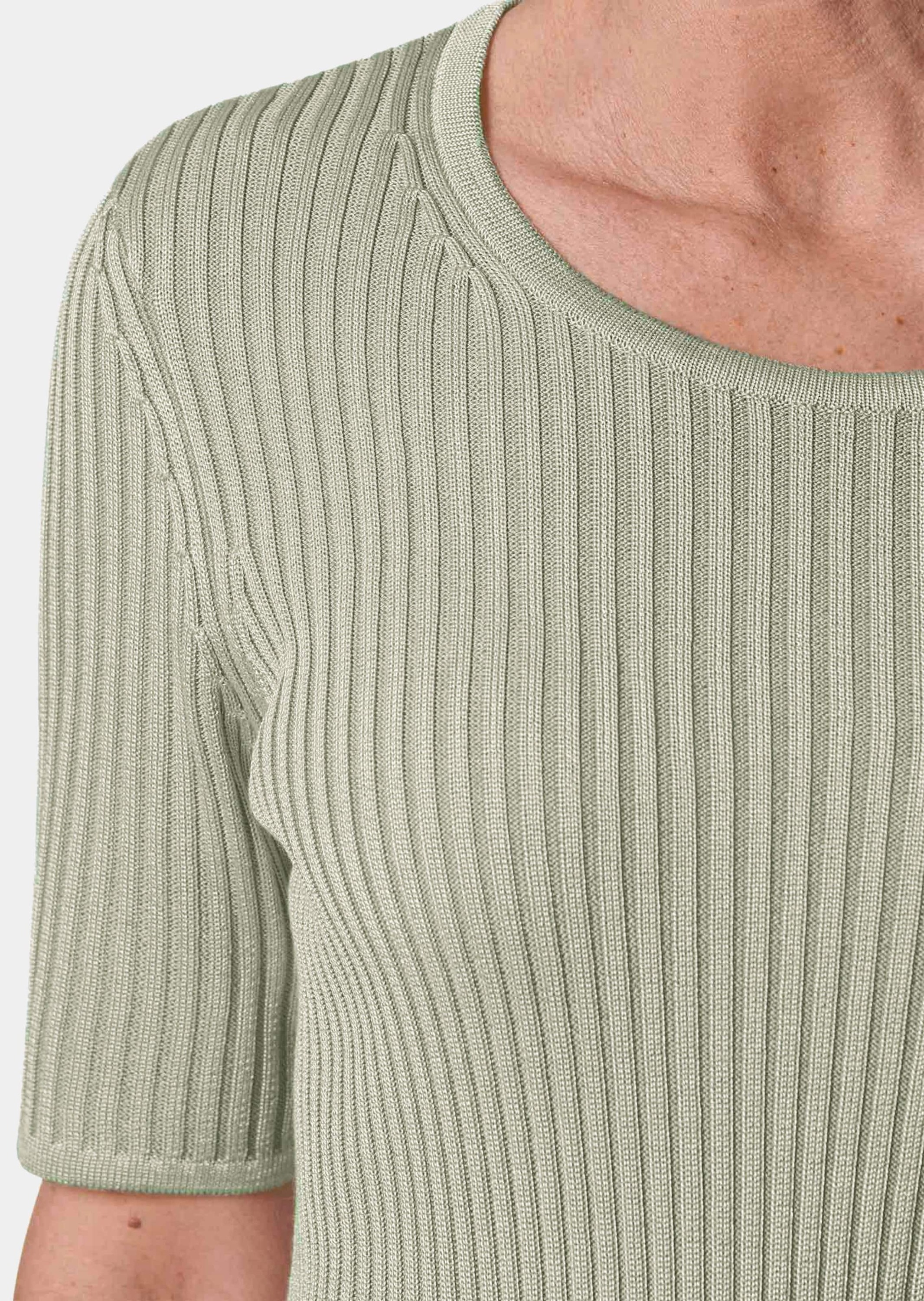 GOLDNER Rundhalspullover »Pullover Pflegeleichter Pullover in hochwertiger Rippenstruktur«