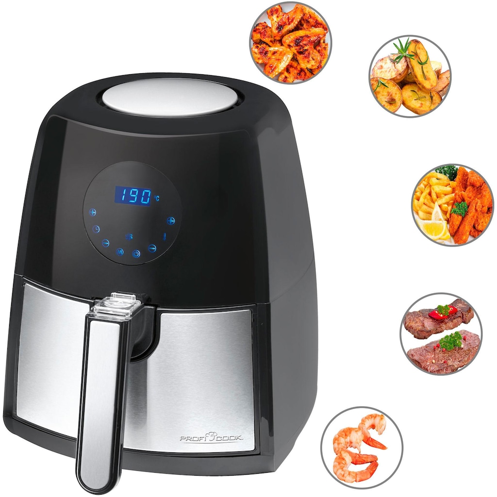 ProfiCook Heißluftfritteuse »PC-FR 1147 H«, 1500 W, Fassungsvermögen 0,5 kg