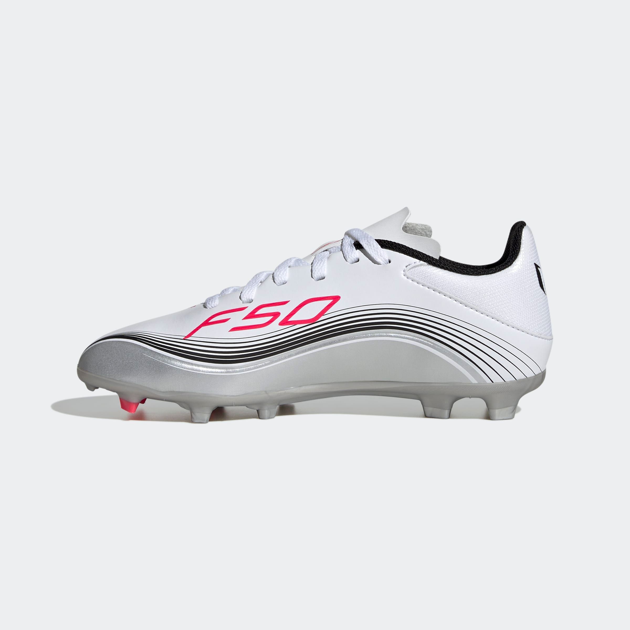 adidas Performance Fußballschuh »F50 MESSI LEAGUE KIDS FG/MG«, geeignet für Rasen- und Kunstrasenplätze