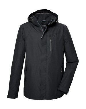 Killtec Kos 112 MN Heren Functioneel Waterdicht Regenjack Met Capuchon - Outdoor Jas