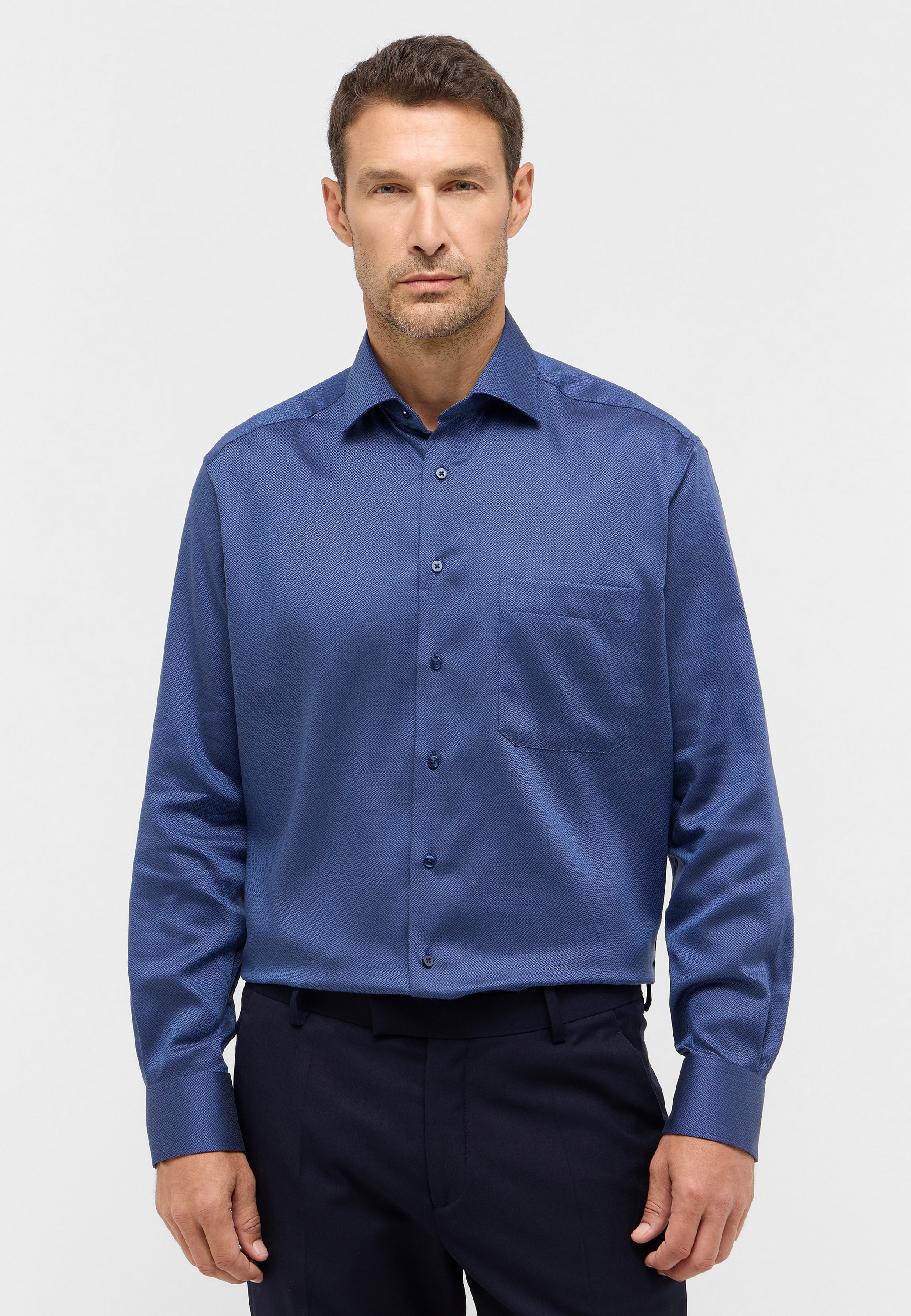 Eterna Langarmhemd "COMFORT FIT", NON IRON (bügelfrei) günstig online kaufen