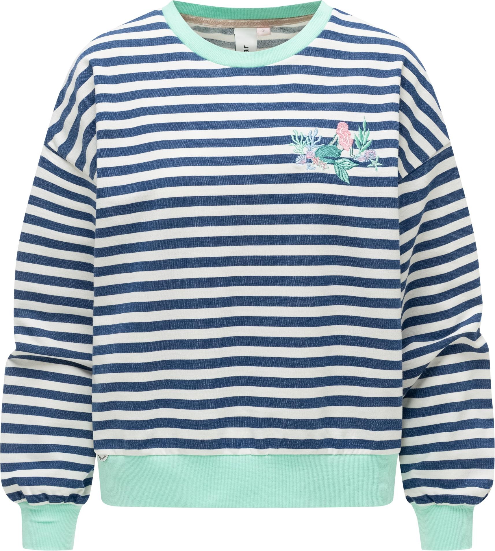 Ragwear Sweater "Wuss Stripes", Hoodie mit verstellbarer Kapuze günstig online kaufen