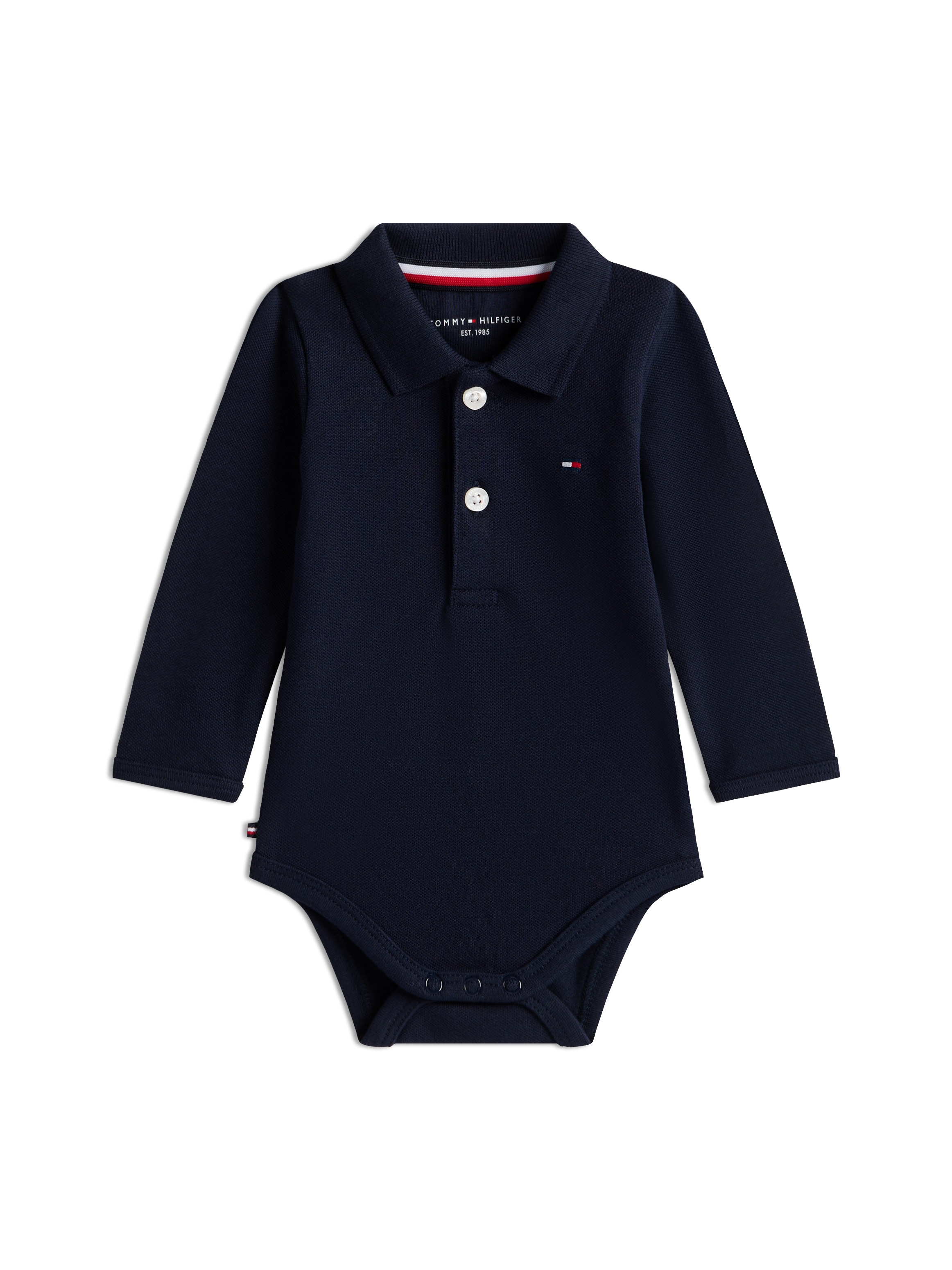 Tommy Hilfiger Neugeborenen-Geschenkset Set, 2 Polo-Body aus Piqué als Geschenkset, für Babys