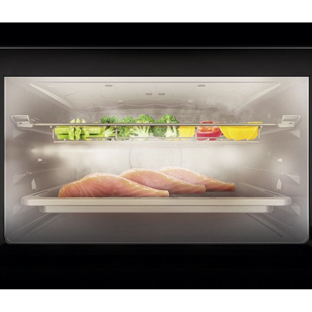 Panasonic Mikrowelle »NN-CS89LBGPG«, Mikrowelle-Dampfgarfunktion-Grill und Heißluft, 1000 W