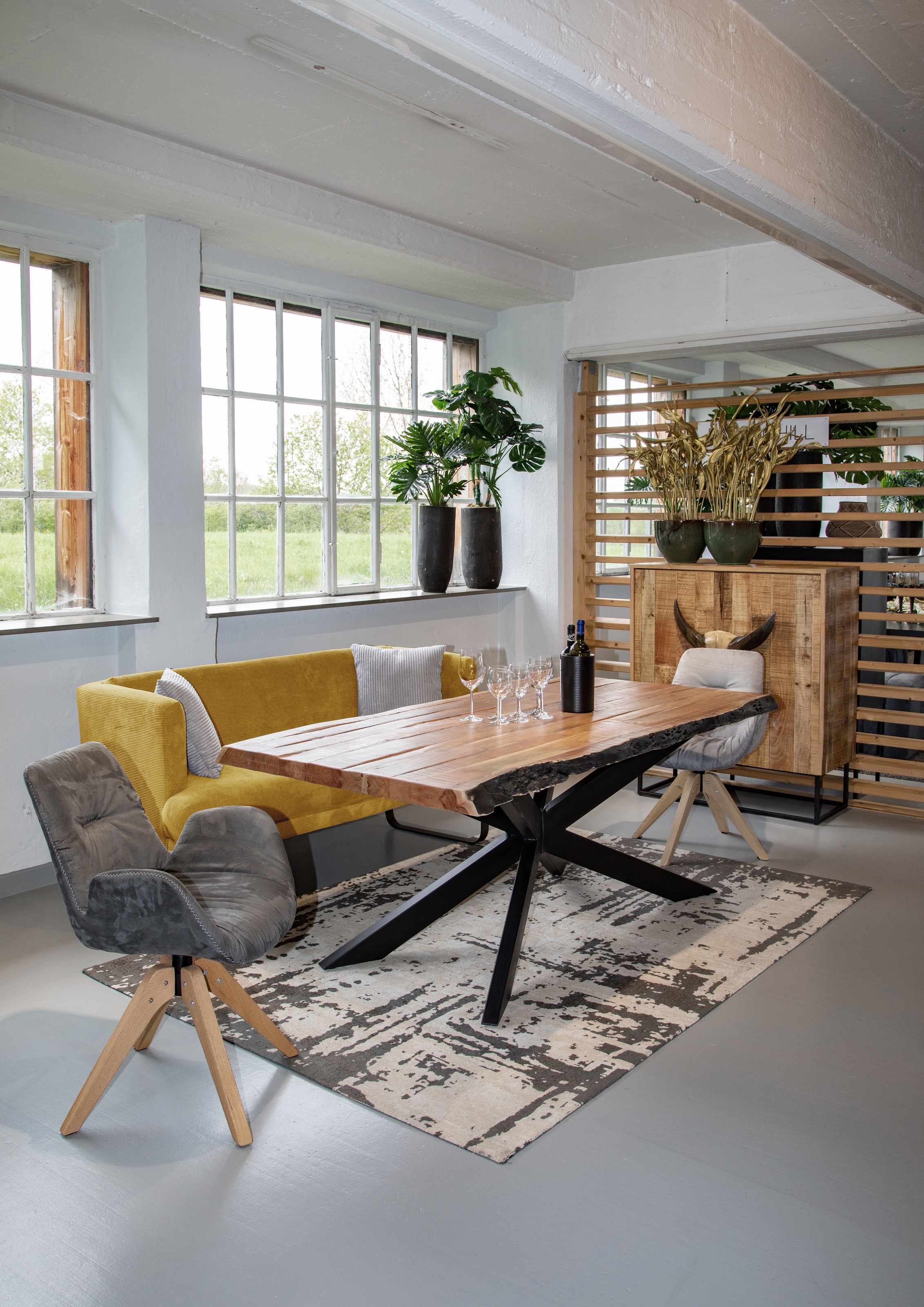 Thumbnail - Gutmann Factory Küchensofa Breite 170 cm, Metallfüße