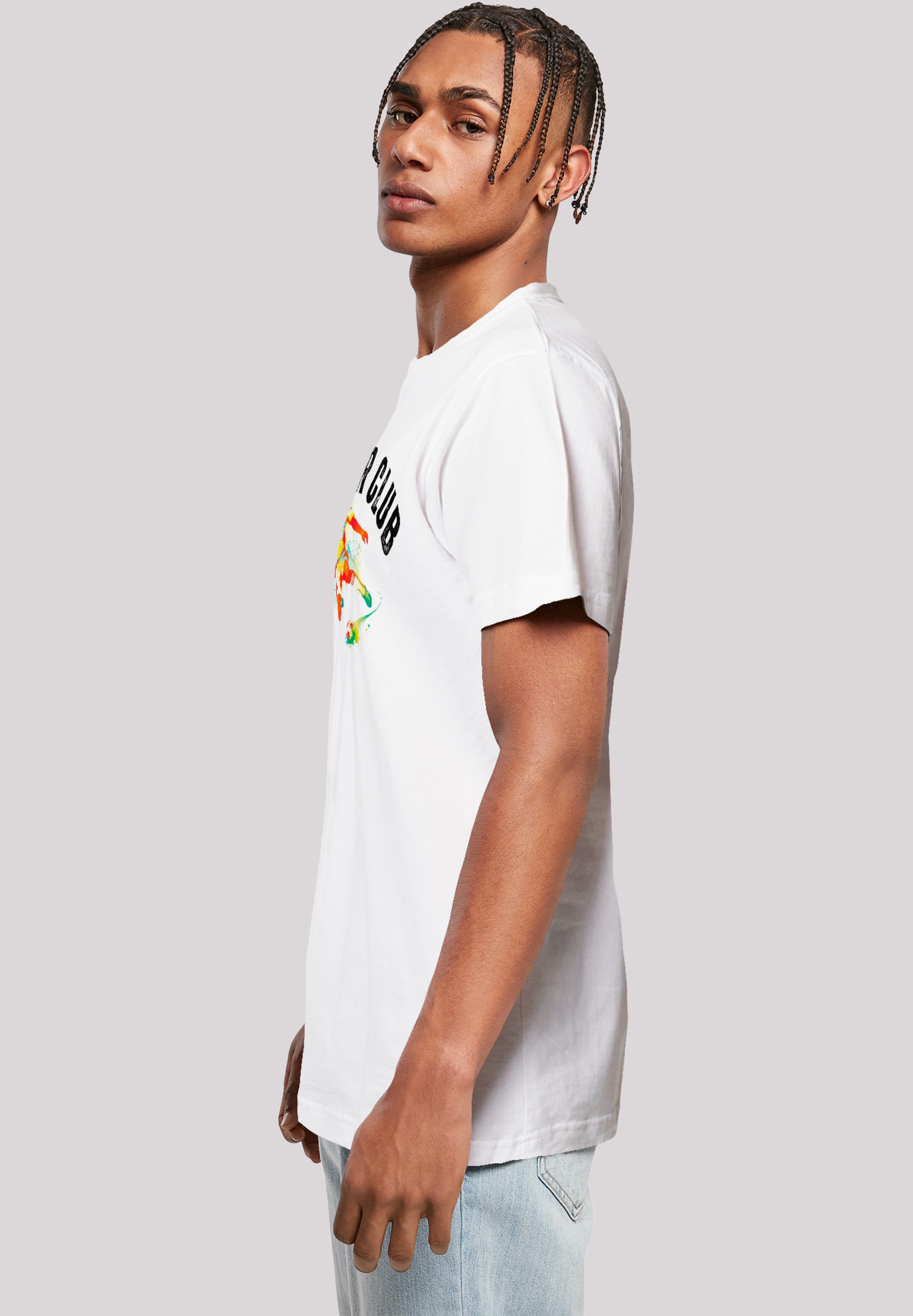 F4NT4STIC T-Shirt »Soccer Club Sport Fan Artwork«, Premium Qualität