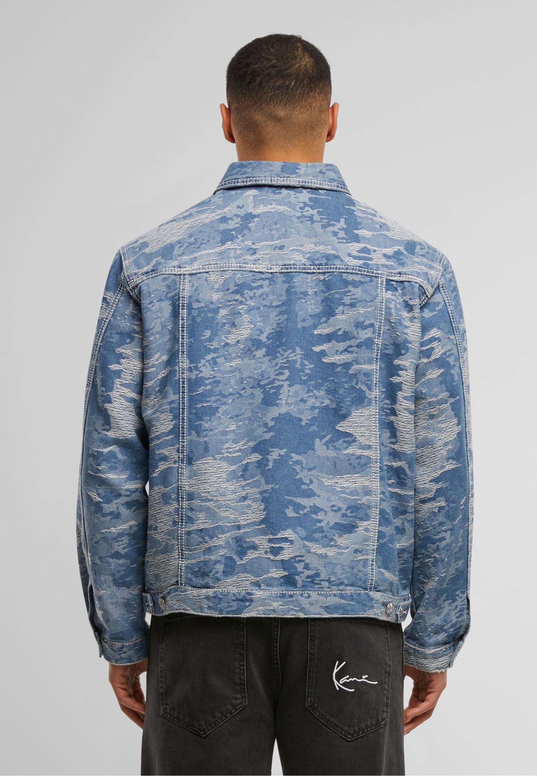 Karl Kani Jeansjacke »Karl Kani OG K Distress Camo OS Denim Jacket«, (1 St.), ohne Kapuze