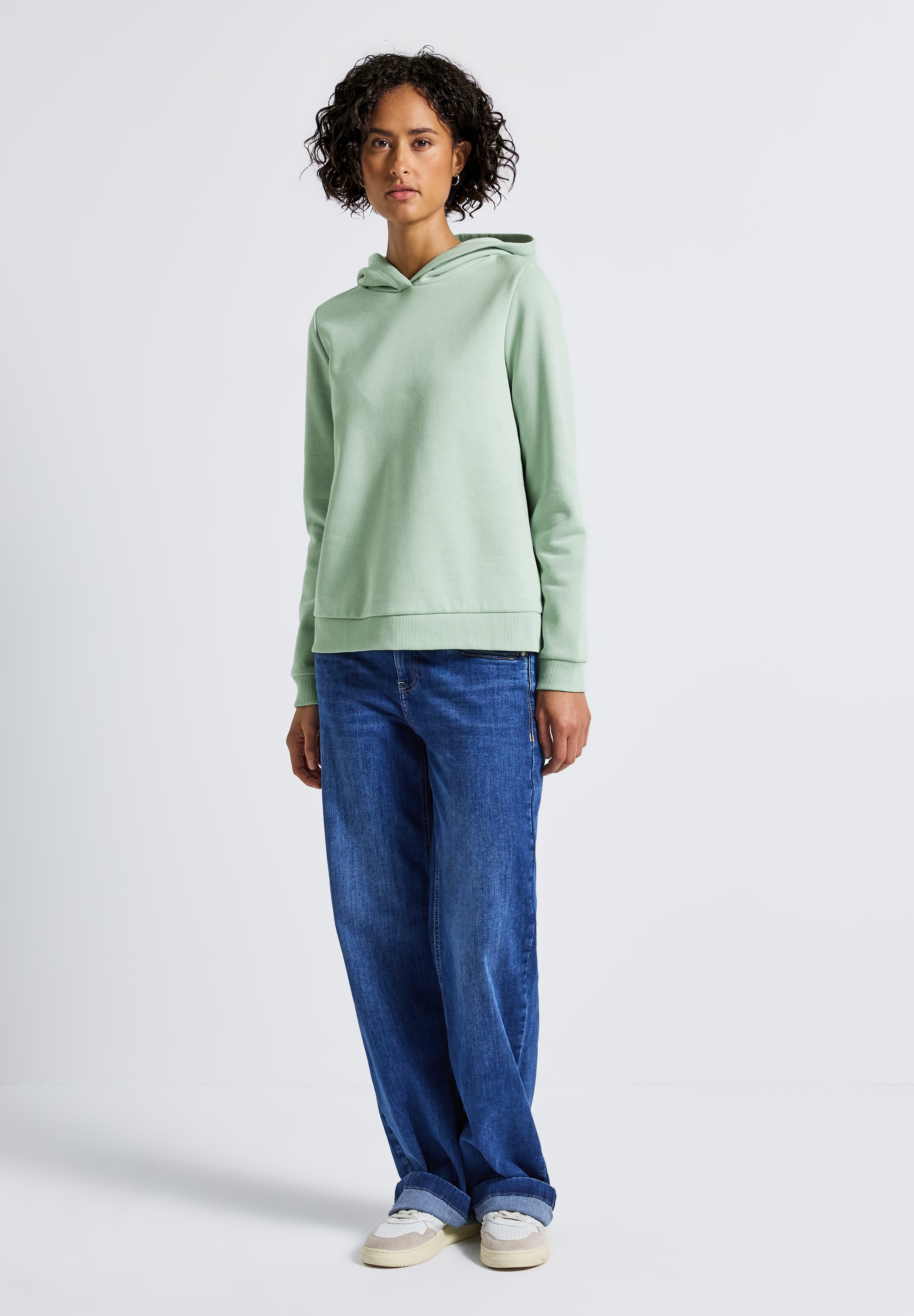 STREET ONE Hoodie, im soften Baumwoll-Mix