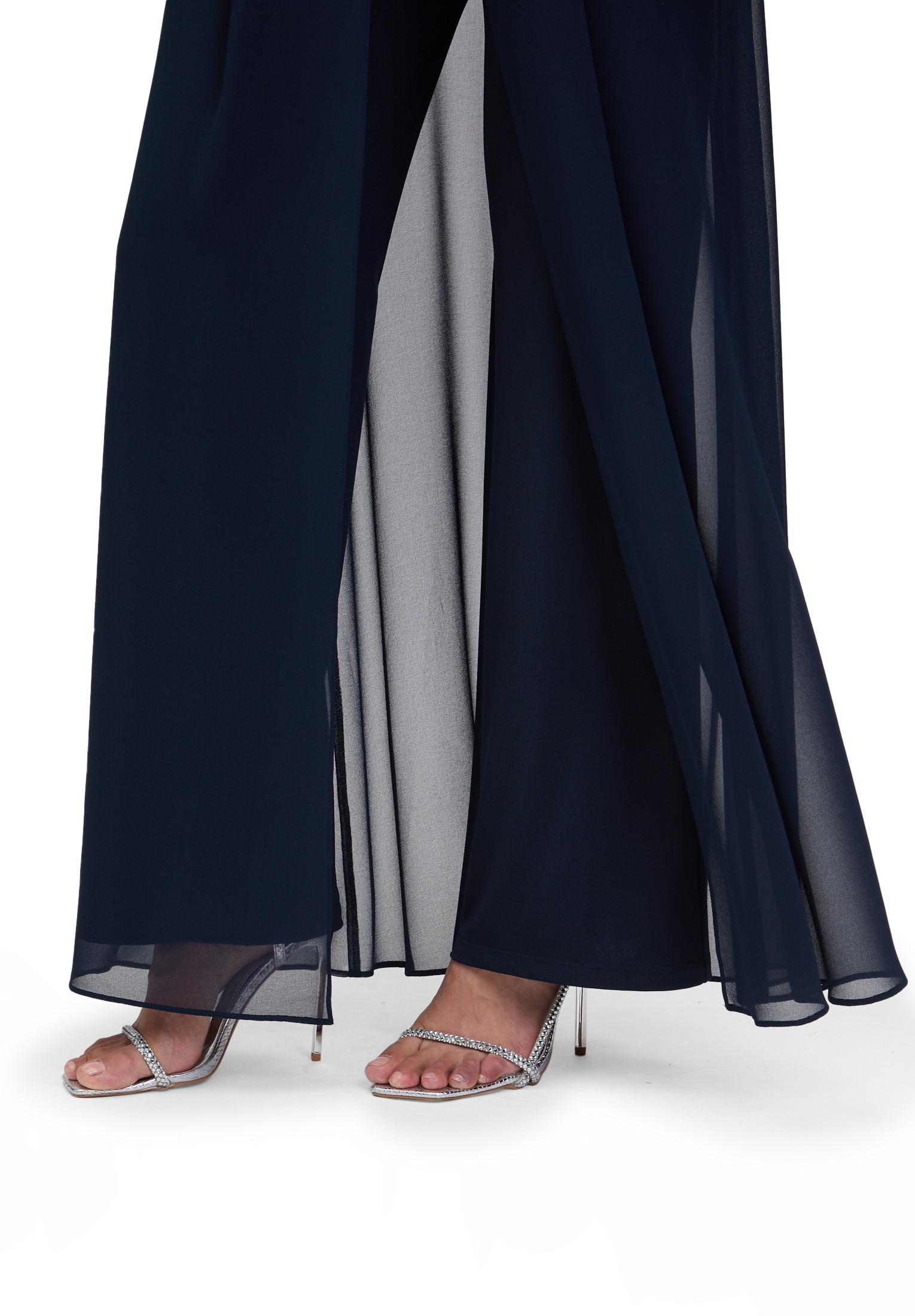 Vera Mont 2-in-1-Hose »Vera Mont Damen Hosenrock mit weitem Bein«, Materialmix
