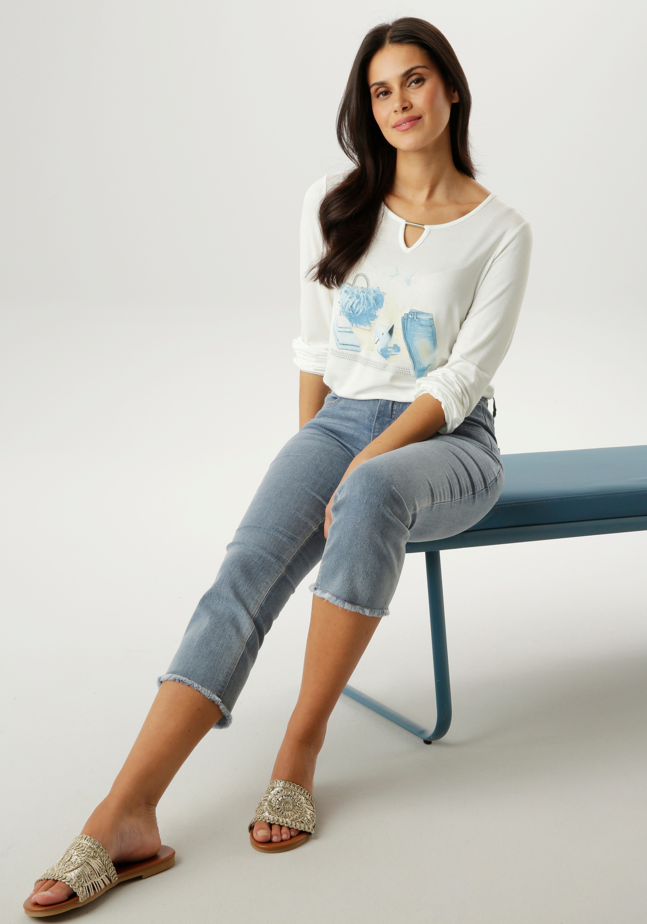 Aniston SELECTED Langarmshirt