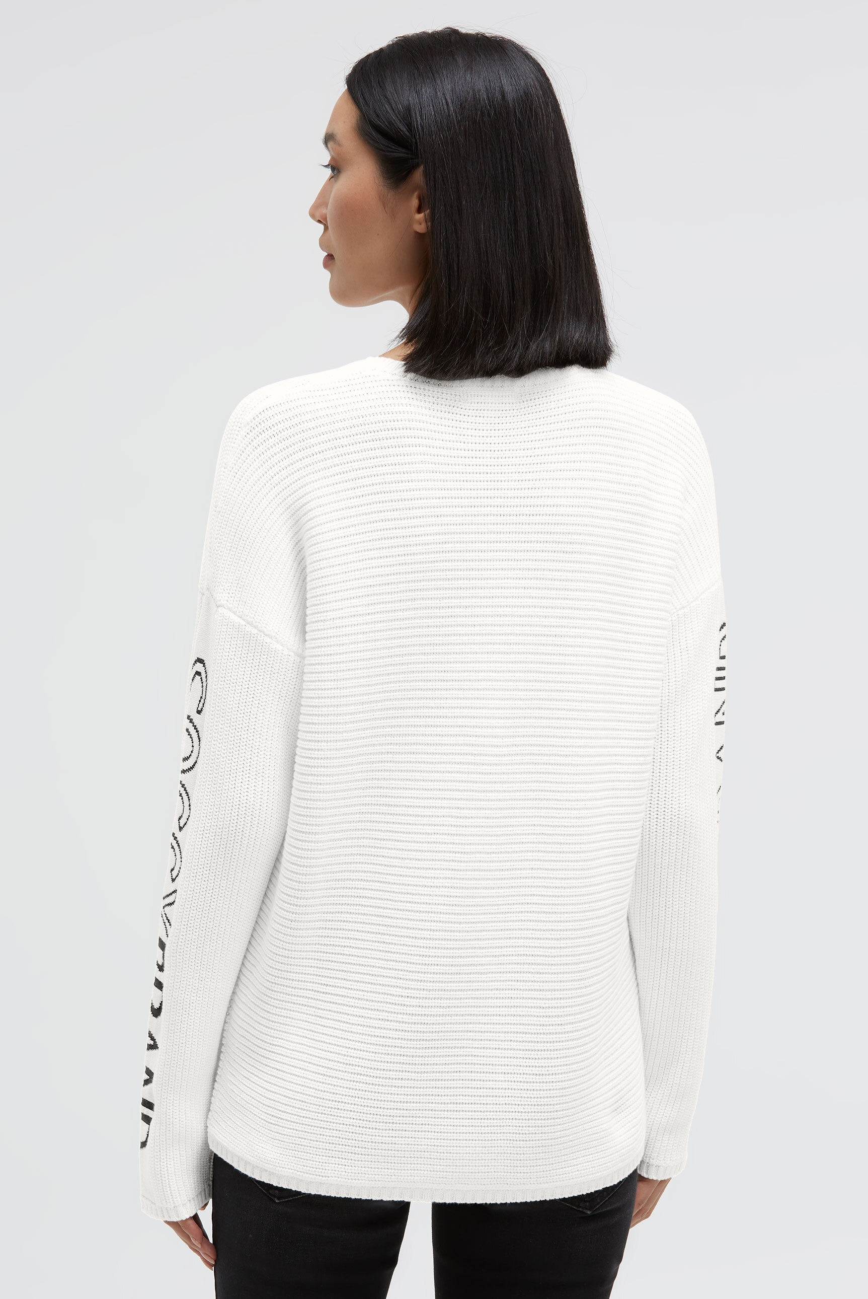 SOCCX Rundhalspullover aus Baumwolle