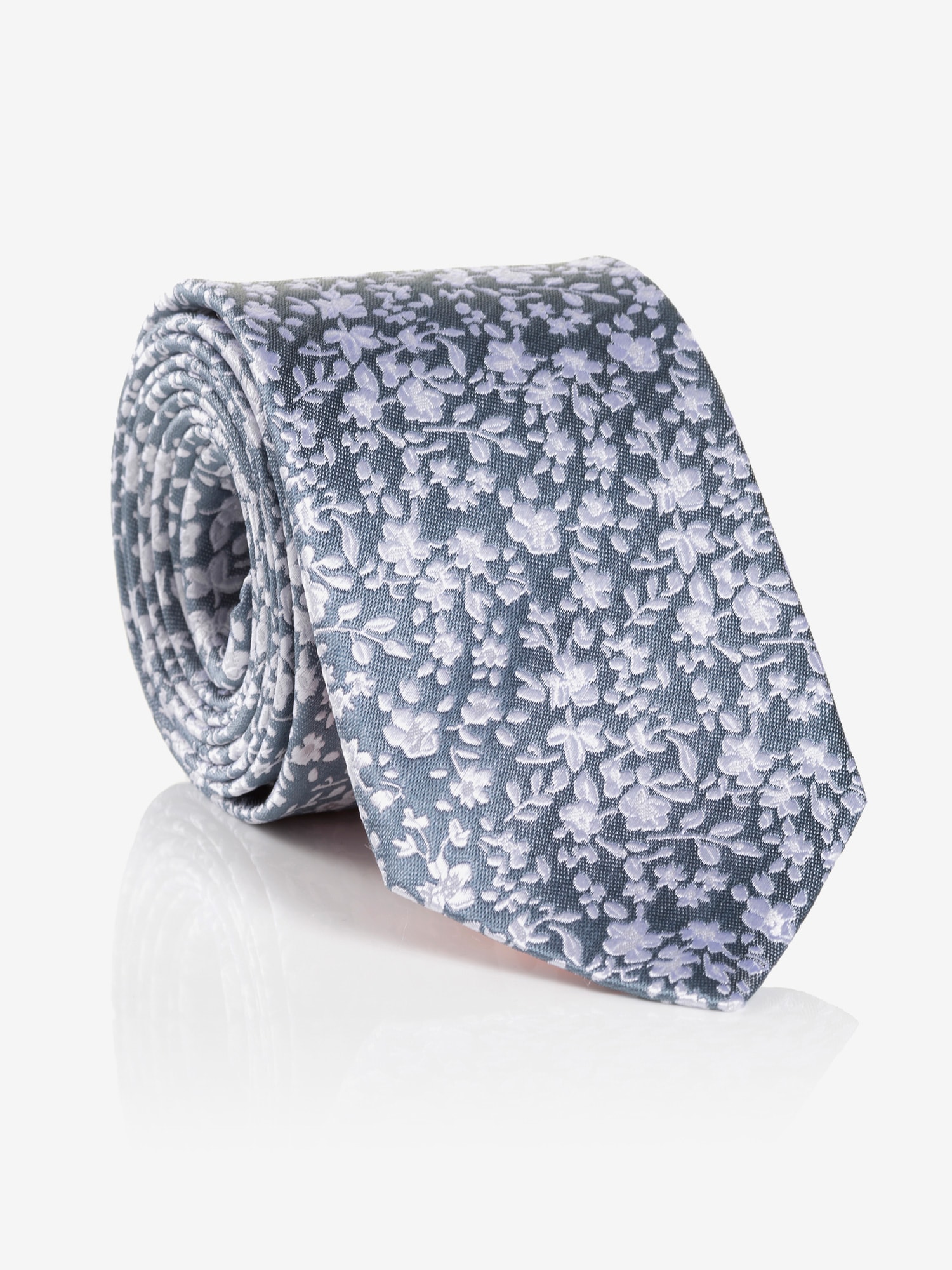 MONTI Krawatte, 1 Stk. aus reiner Seide, mit Blumenmuster, 6,5 cm breit günstig online kaufen