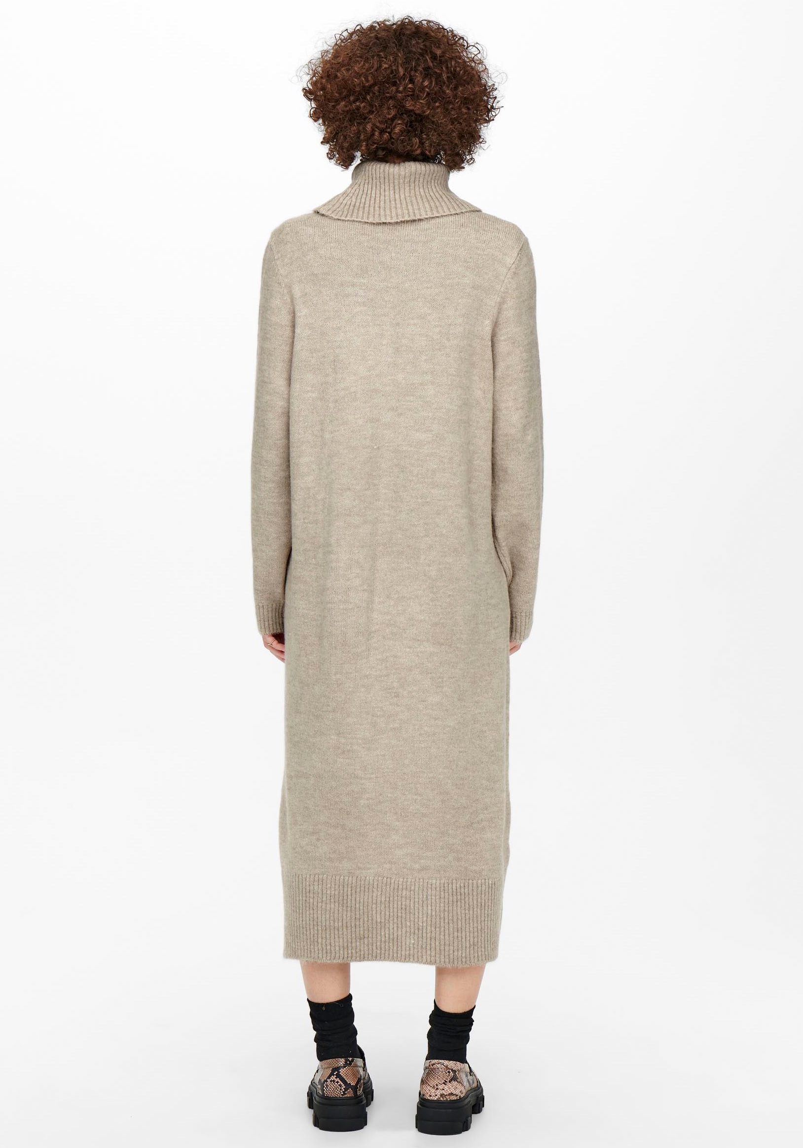 ONLY Strickkleid "ONLBRANDIE L/S ROLL NECK DRESS" günstig online kaufen