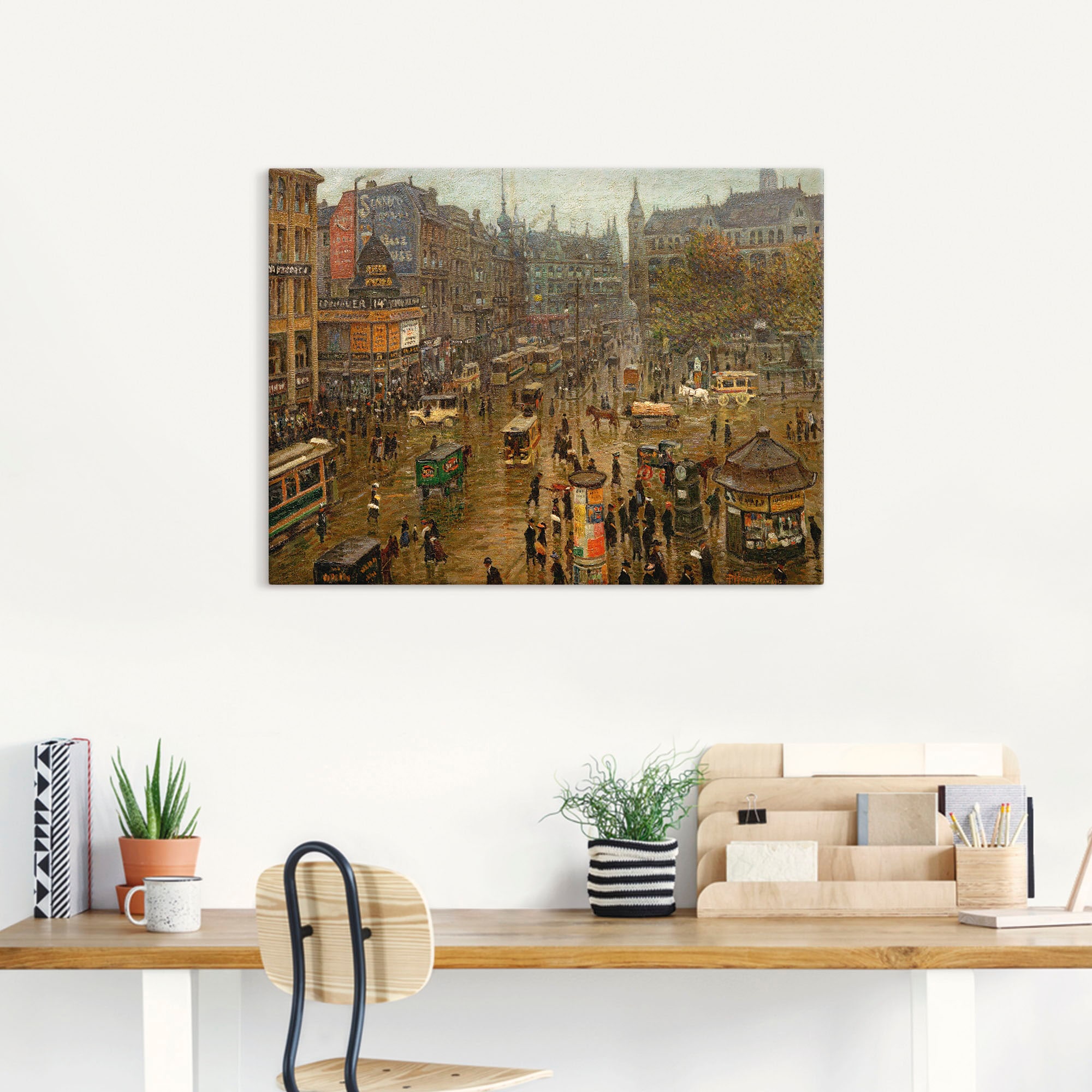 Artland Wandbild "Der Spittelmarkt", Berlin, (1 St.), als Alubild, Outdoorb günstig online kaufen