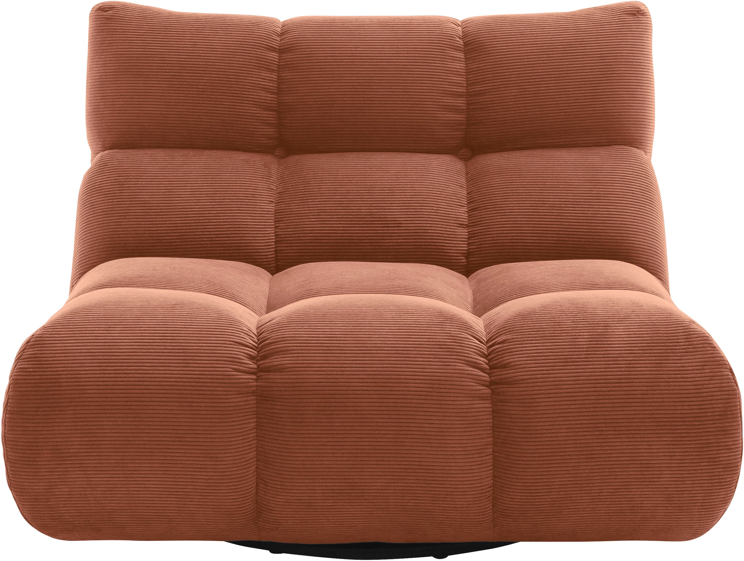 Home affaire 1,5-Sitzer "Cozy Bubble, 360 drehbarer Sessel, Breite 107 cm" mit eleganter Steppung, Rundumbezug & weicher Polsterung