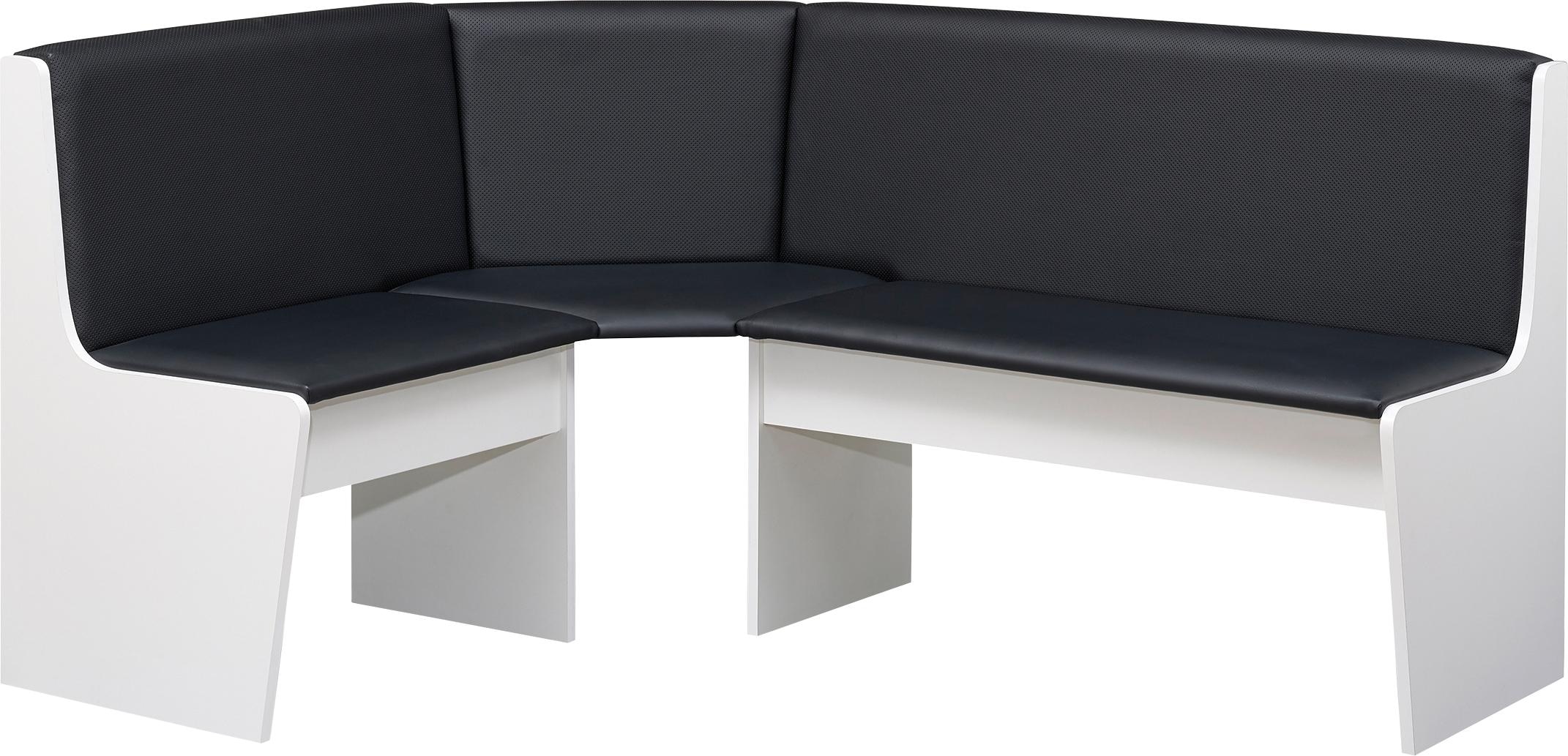 massivline&more Eckbankgruppe »Sylt«, (Set, 4 tlg.), Eckbank ist umstellbar, Eckbank mit Truhe