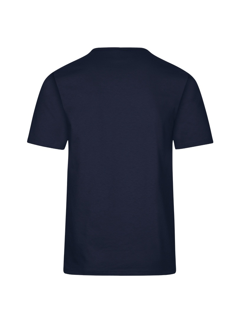 Trigema T-Shirt »TRIGEMA T-Shirt mit Knopfleiste DELUXE Baumwolle«, (1 tlg.)