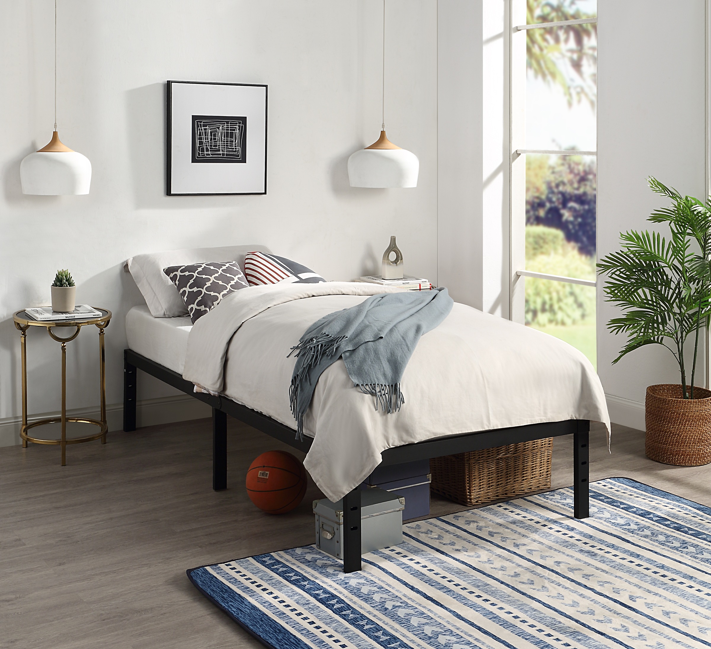 ATLANTIC home collection Metallbett "Rafael", Plattformbett, mit Platz für günstig online kaufen