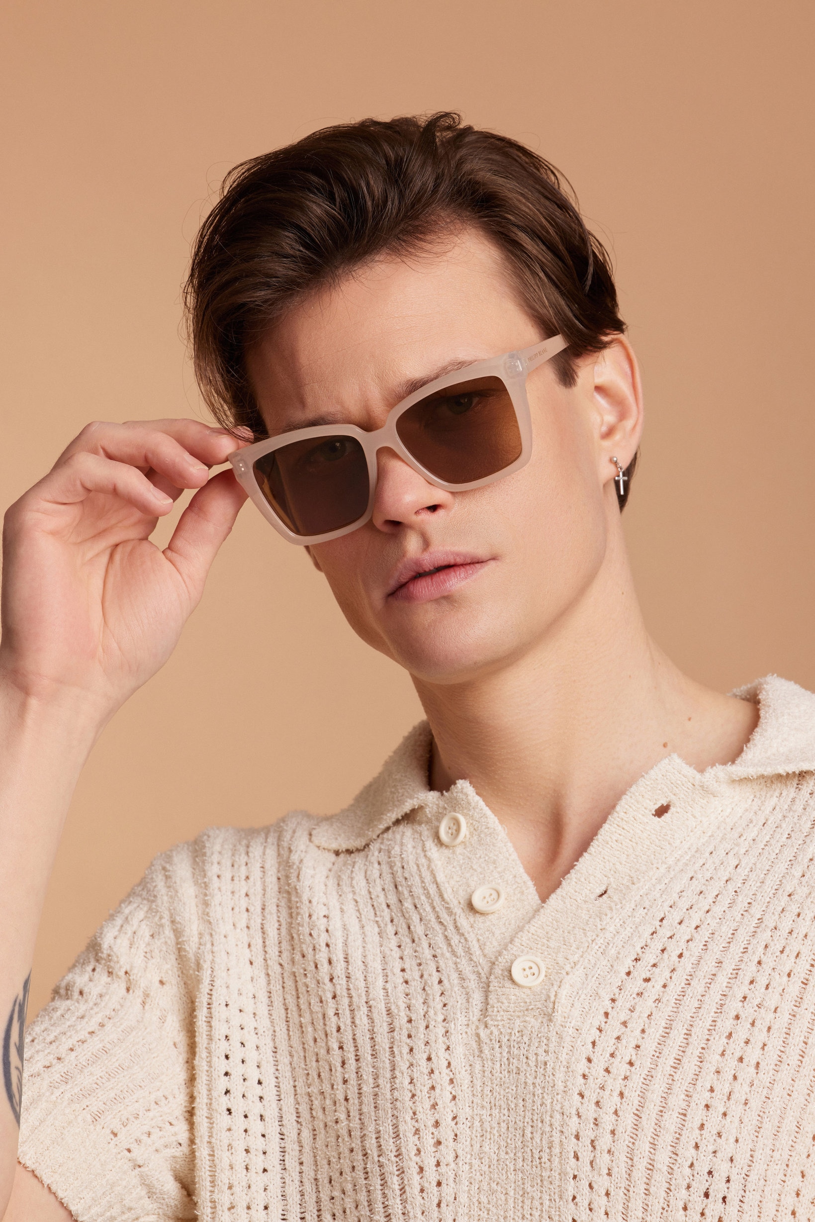 PHILIPP BLANC Sonnenbrille »PA17-03« Glass 0.74MM Polarized Lens UV400，CAT3.0
