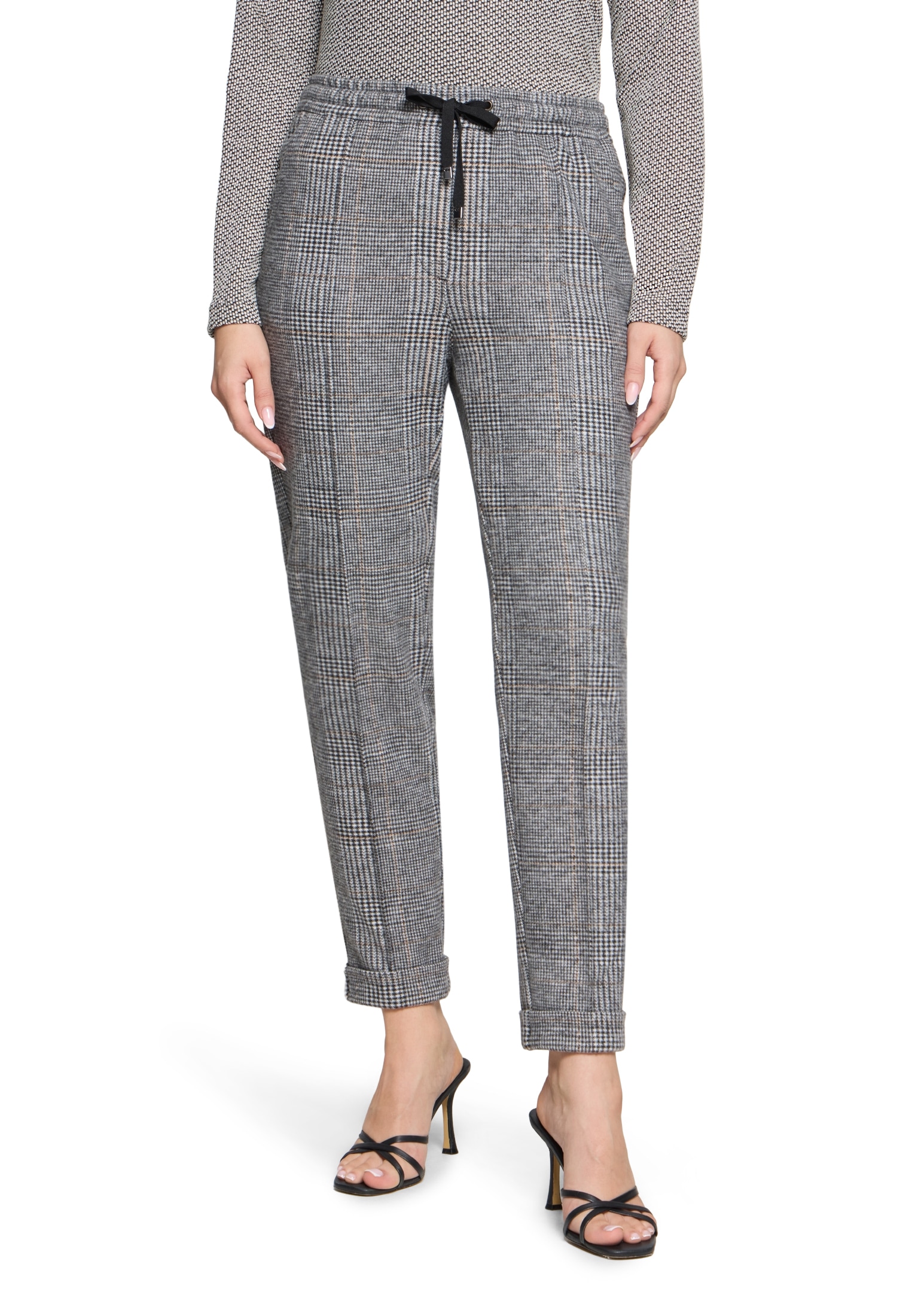 Betty&Co Bundfaltenhose "Damen mit Bindegürtel" günstig online kaufen