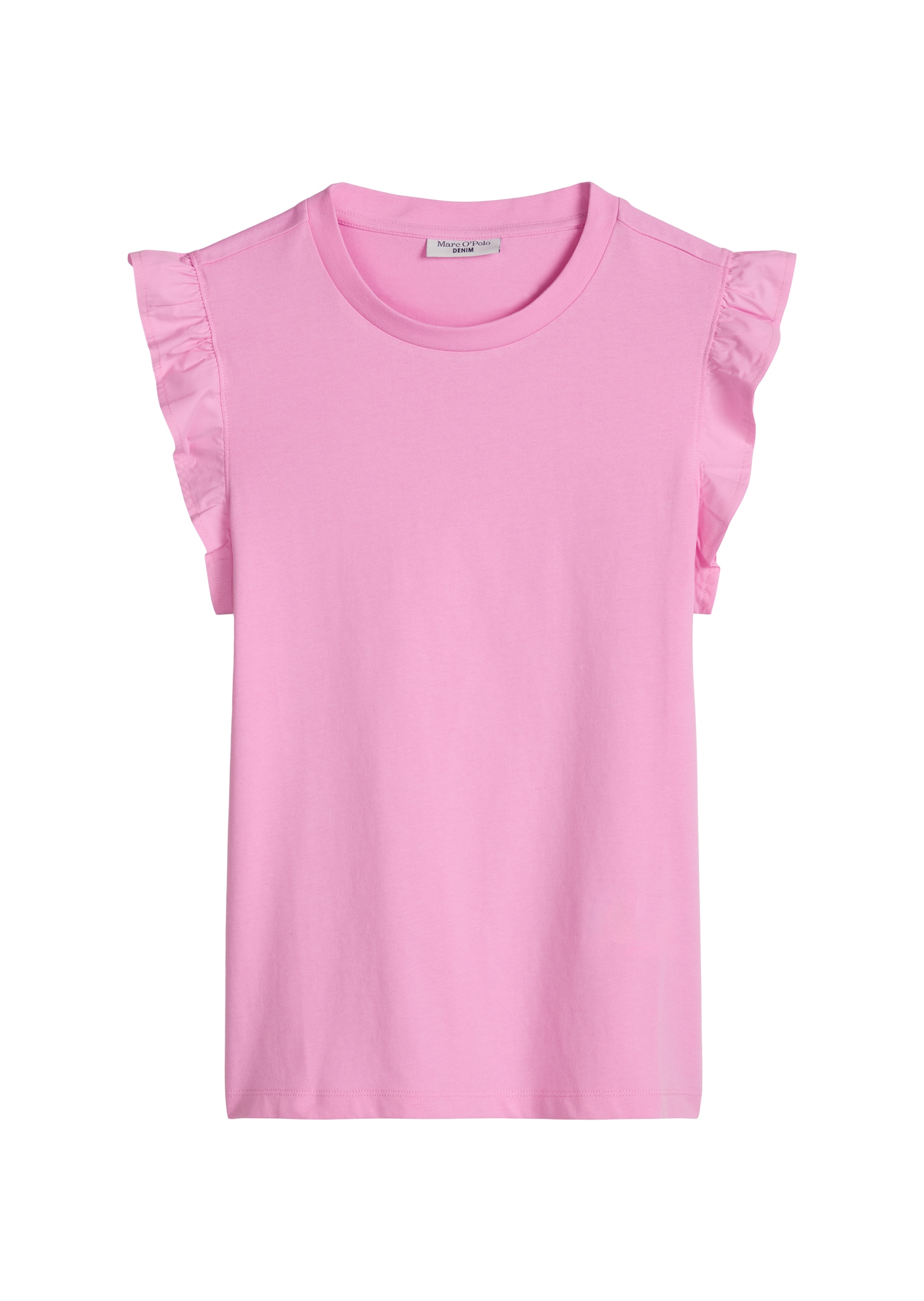 Marc O'Polo DENIM T-Shirt »aus Material-Mix«