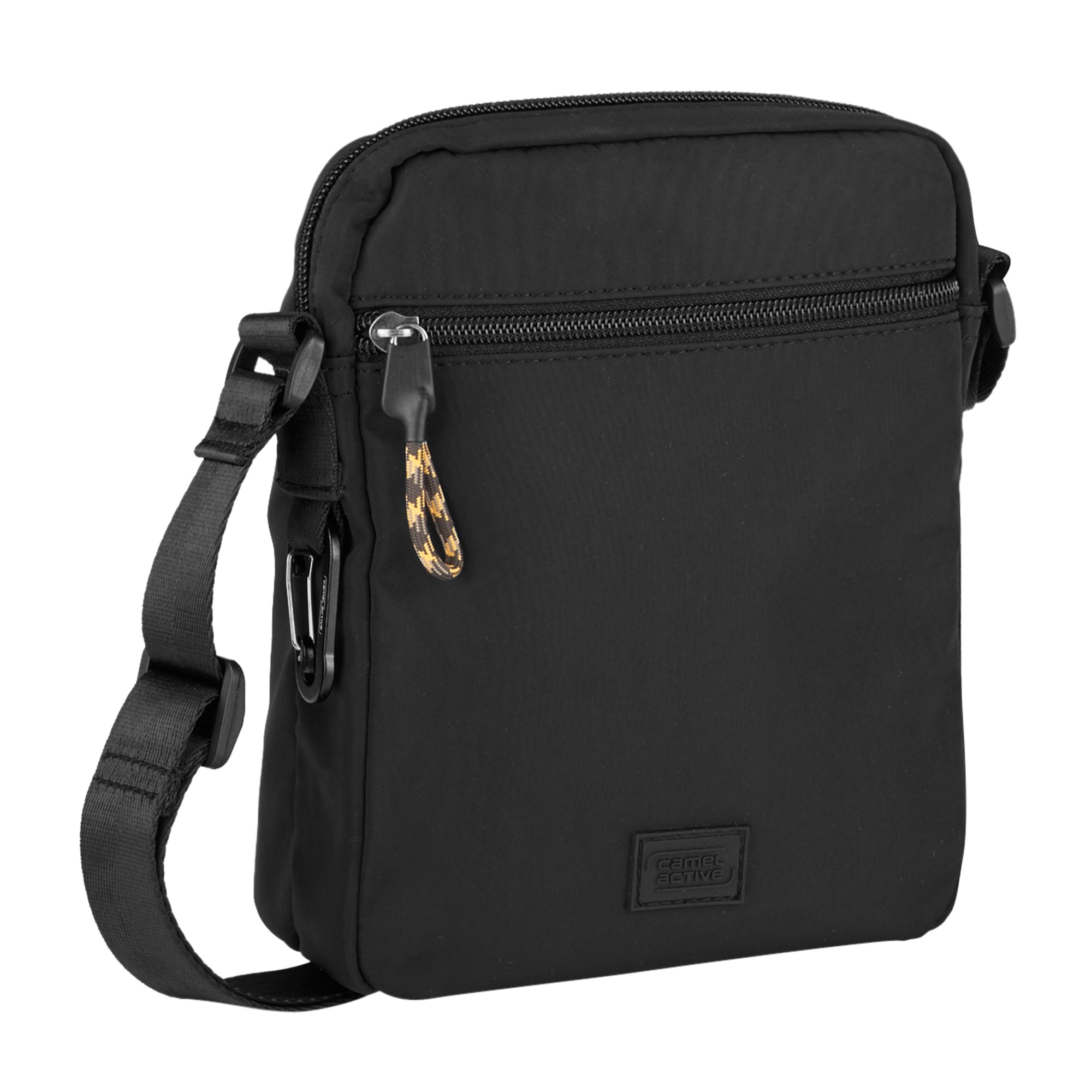 Thumbnail - camel active Umhängetasche "Terra", aus recyceltem Nylon und voluminös aufgesetzten Taschen
