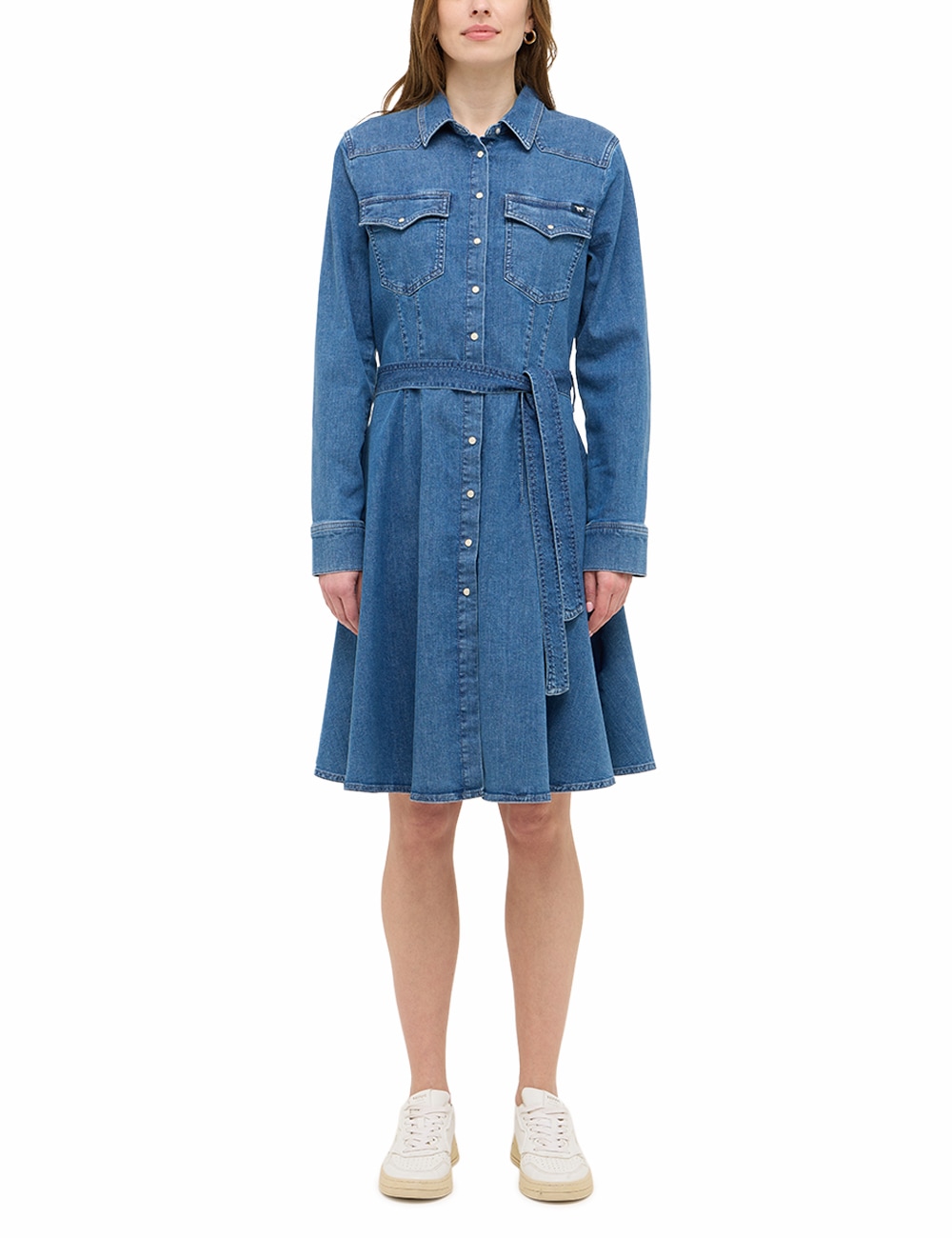 MUSTANG Midikleid "Damen Style Elisa Denim Dress" günstig online kaufen