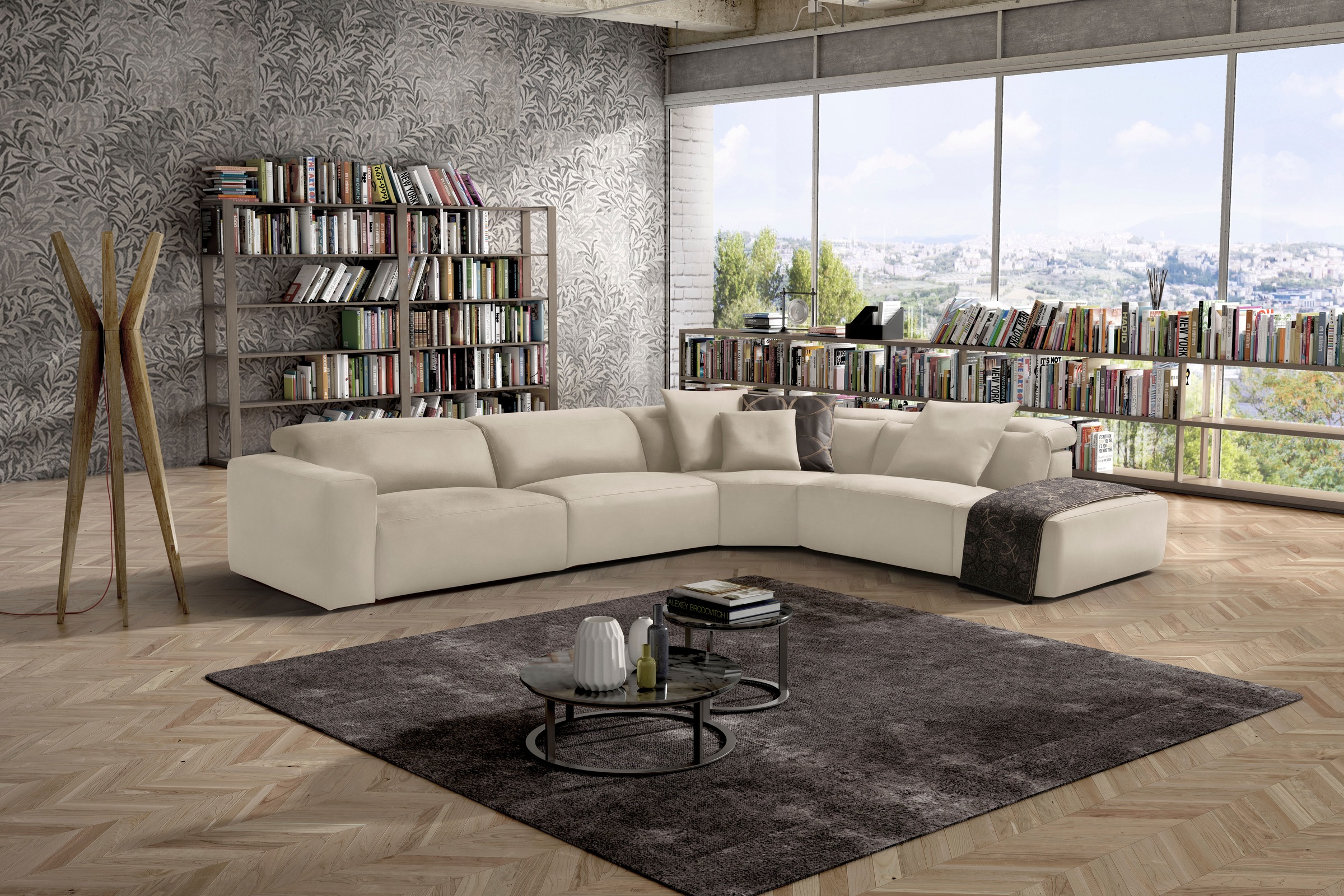 Egoitaliano Ecksofa "Beverly, extravangantes Designsofa mit erstklassigem S günstig online kaufen