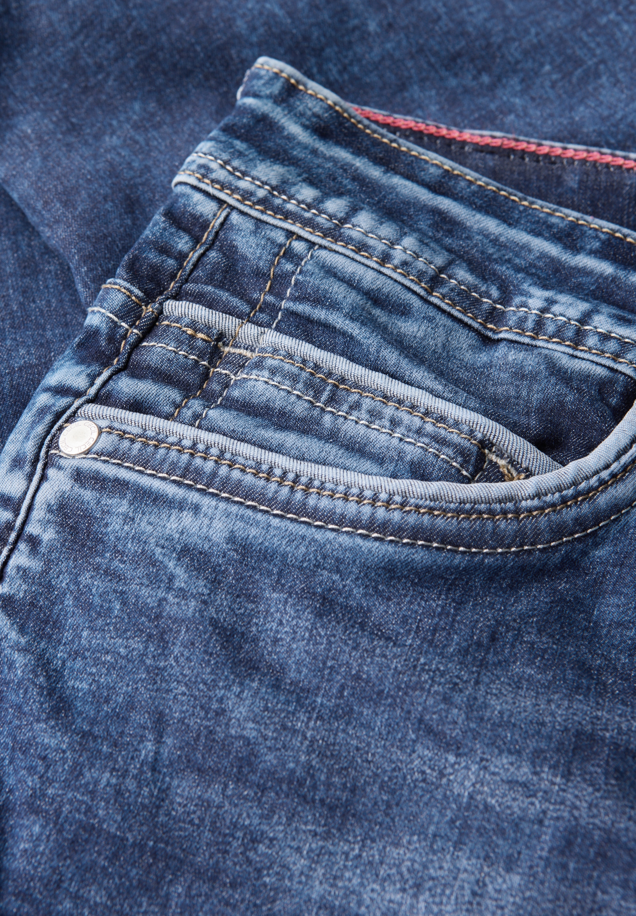 Cecil Comfort-fit-Jeans, Middle Waist