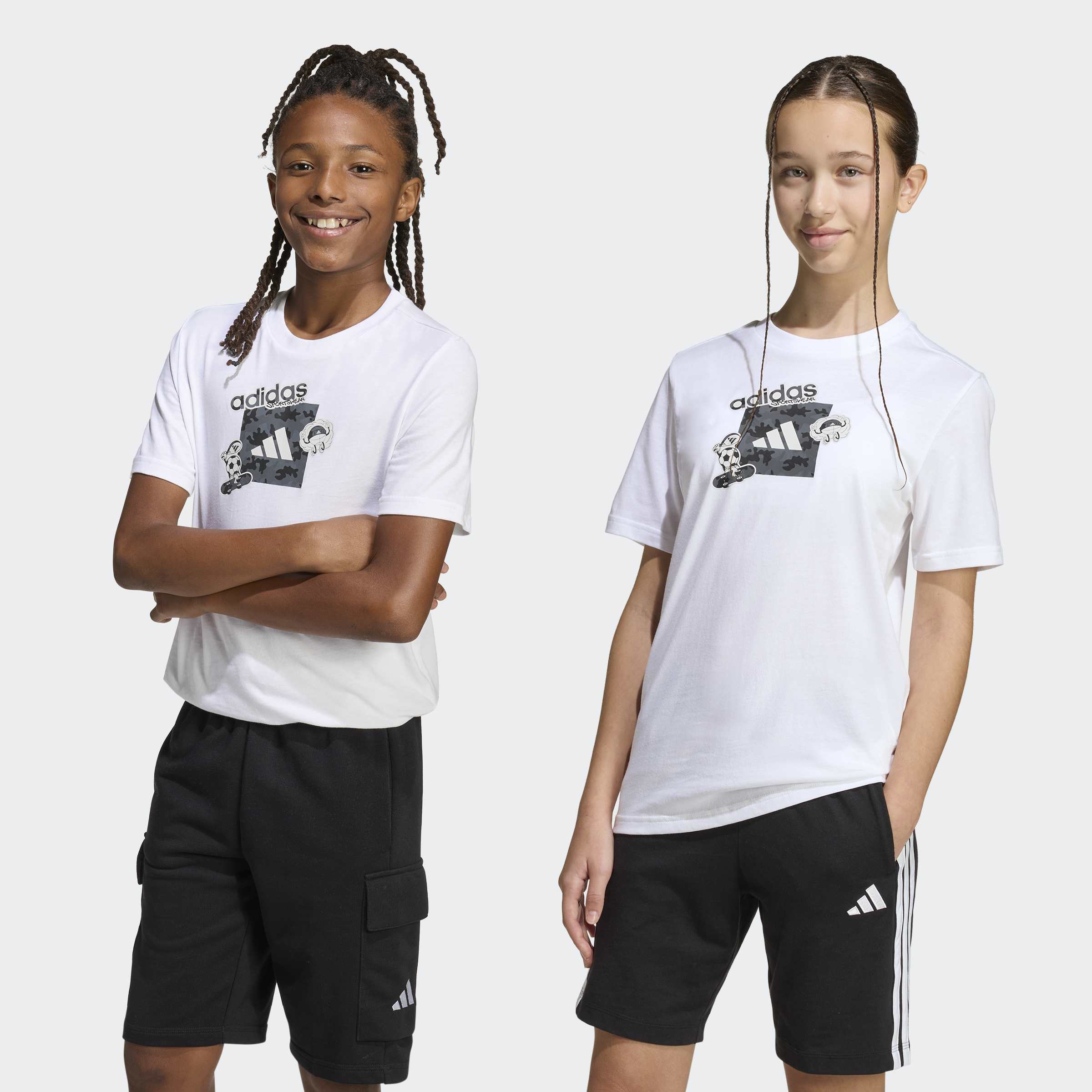 adidas Sportswear T-Shirt "CAMO GRAPHIC JUNIOR"