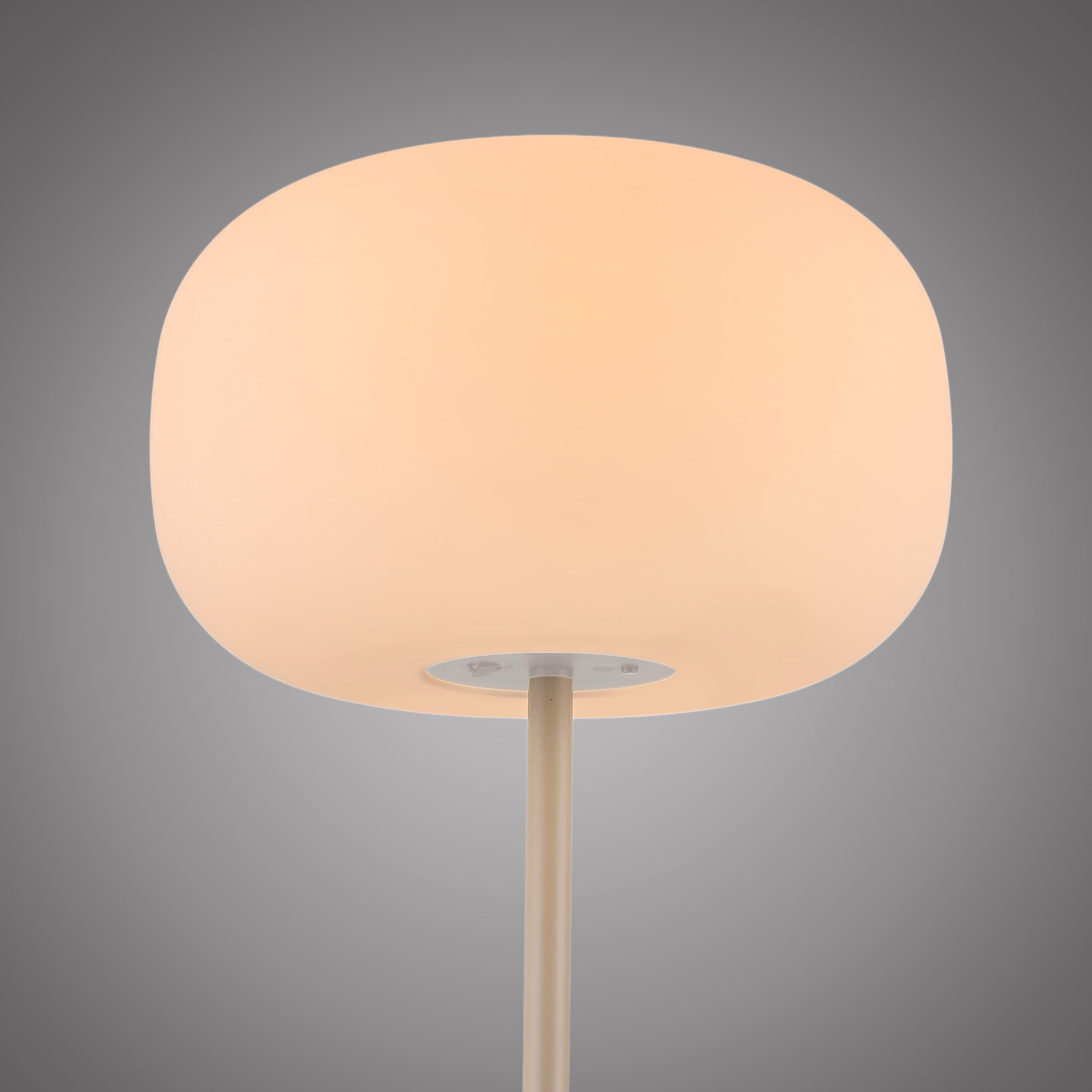 SCHÖNER WOHNEN-Kollektion LED Außen-Stehlampe »LUMARA« LED-Board 1 Stk. Warmweiß Kabellose Akku-Lampe, dimmbar, IP54, Macchiato – für innen & außen