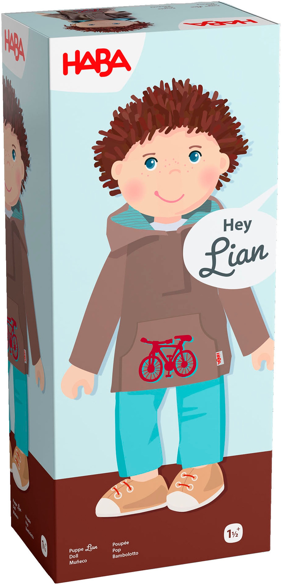 Haba Stoffpuppe »Lian«, Mit Hoodie und Hose