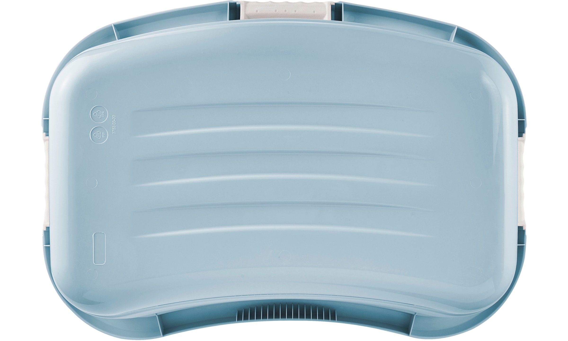 keeeper Wäschewanne »janne, ergonomisch, mit Softgriffen, 65 x 45 x 28 cm, 50 l«, (1 St.), Wäschekorb, Wanne in Nierenform