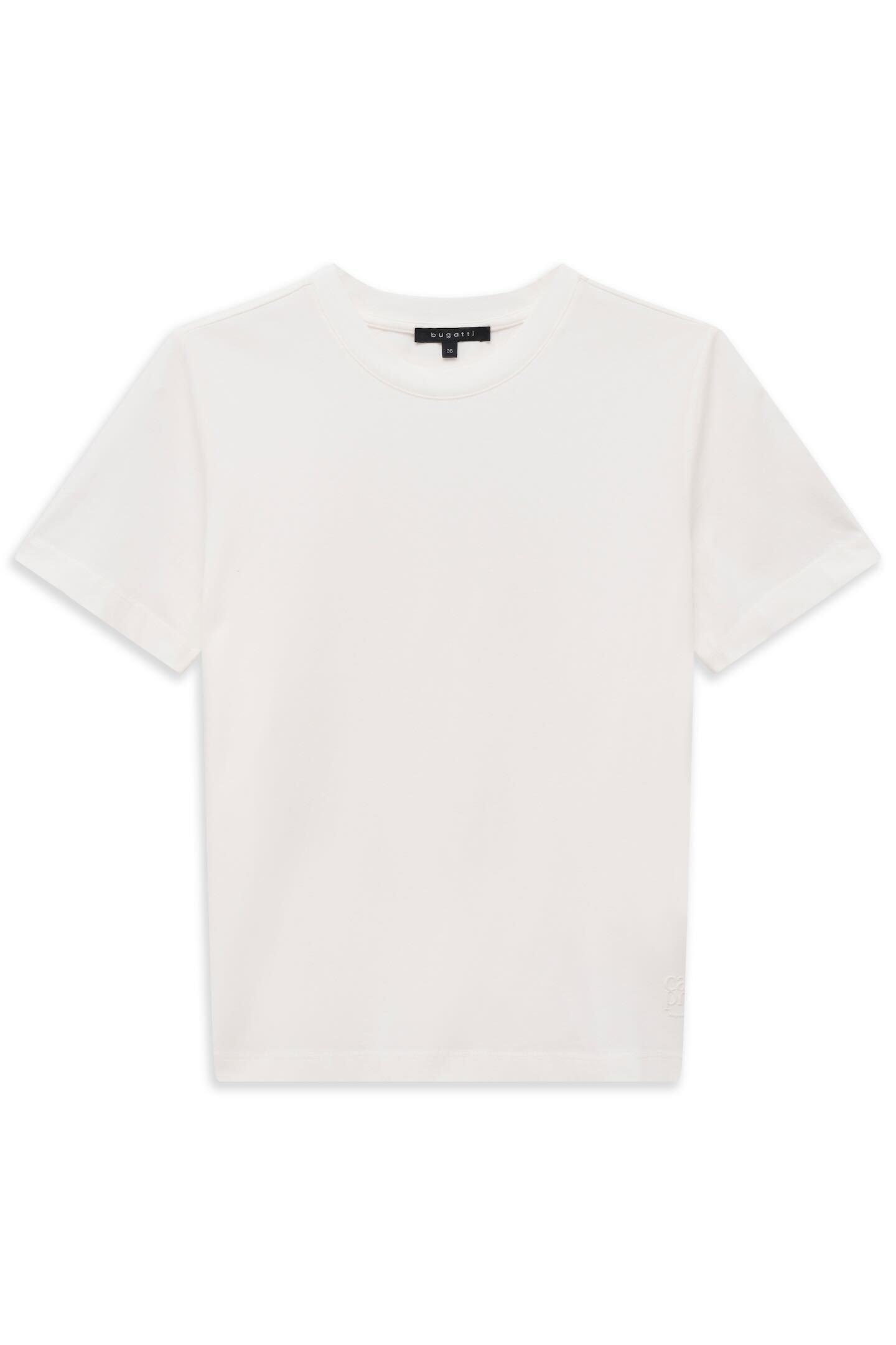 Thumbnail - bugatti T-Shirt "Elastisch" mit Rundhals-Ausschnitt