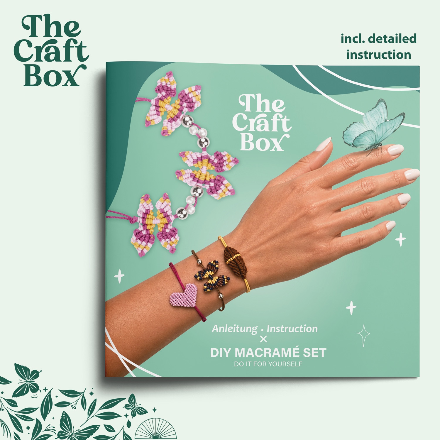 Lena® Kreativset »The Craft Box, DIY Macramé Set«