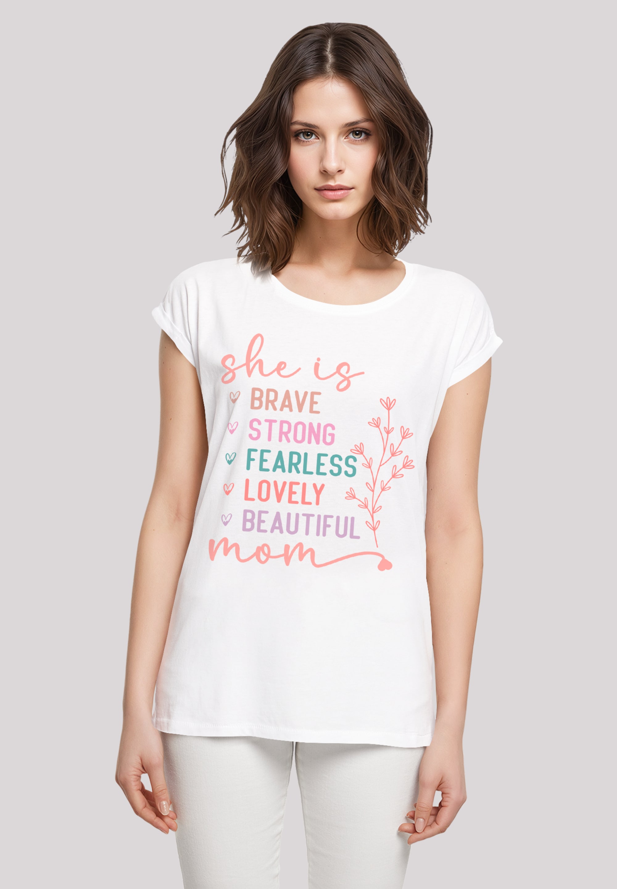 F4NT4STIC T-Shirt "Mothers Day Inspirational Message", Premium Qualität günstig online kaufen