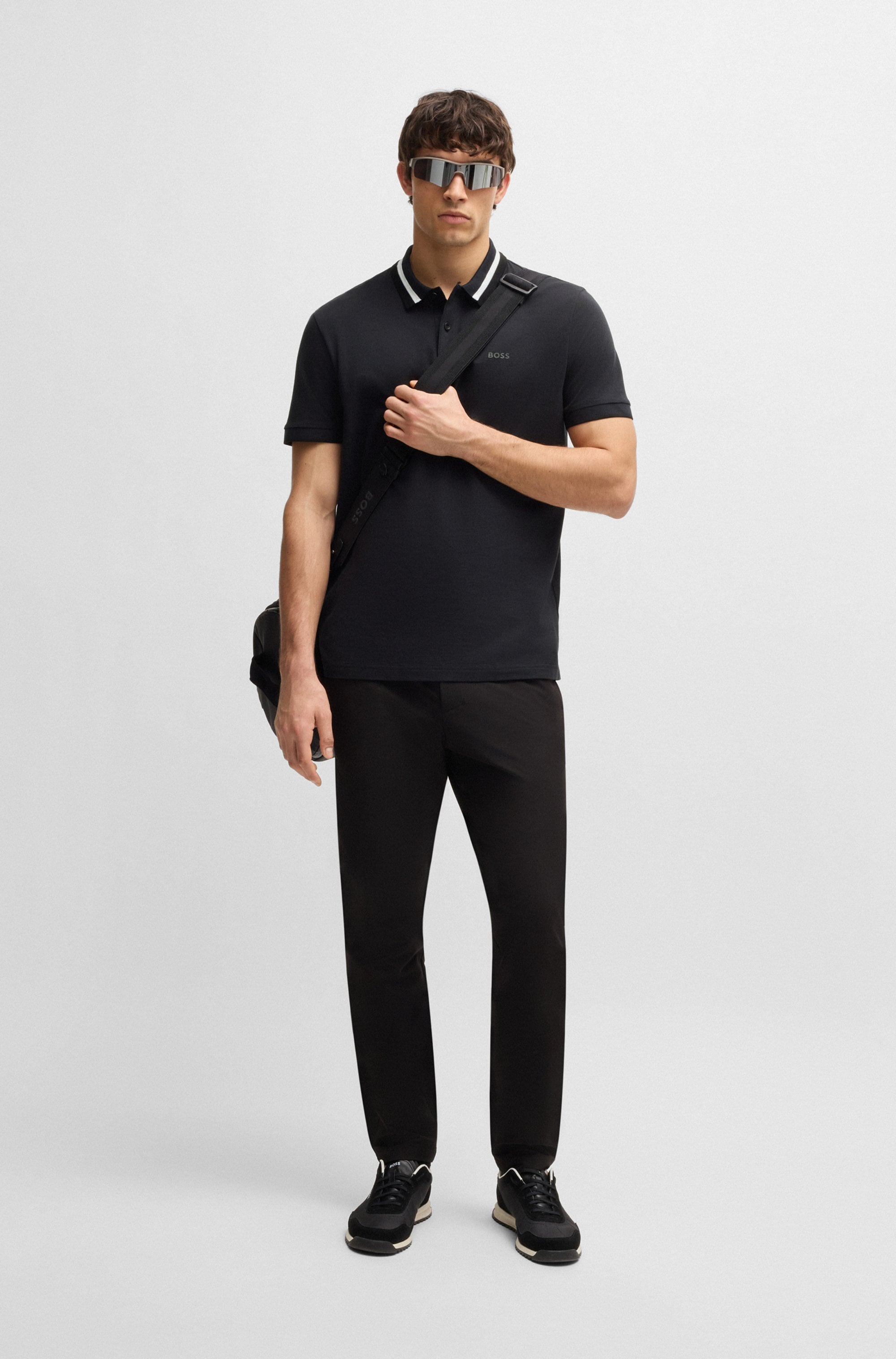 BOSS GREEN Poloshirt »Paddy AP Herit«, mit kontrastfarbenen Details