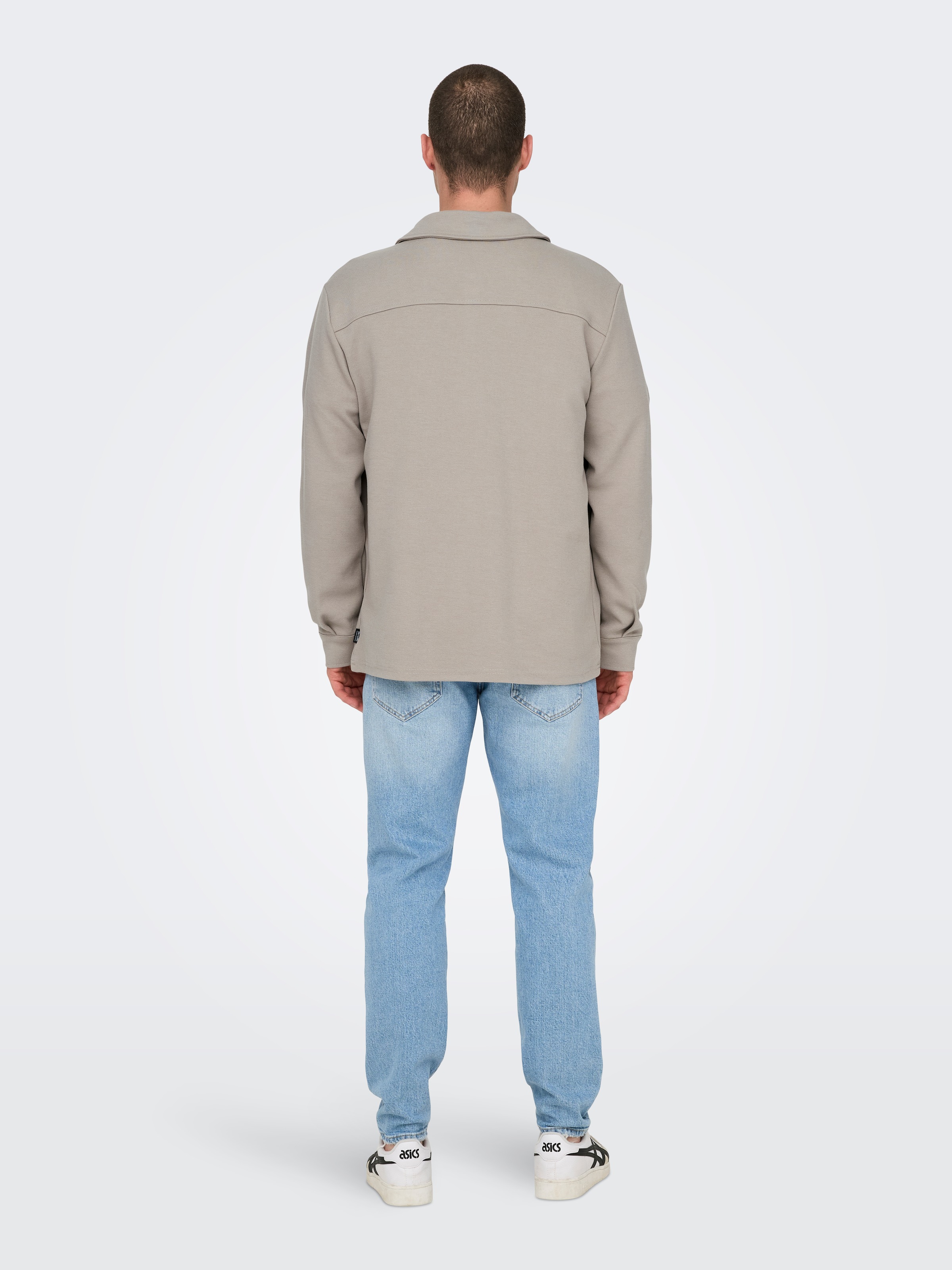 ONLY & SONS ONSNEWKODYL Overshirt Vert M 8