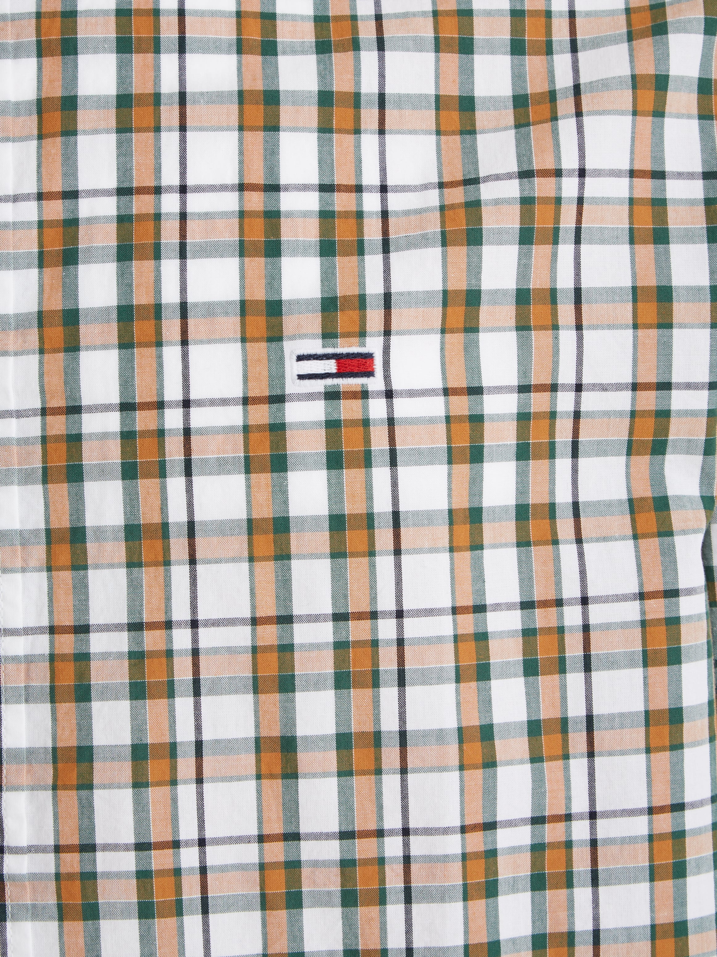 Tommy Jeans Karohemd »TJM REG ESSENTIAL CHECK SHIRT«, mit Logostickerei