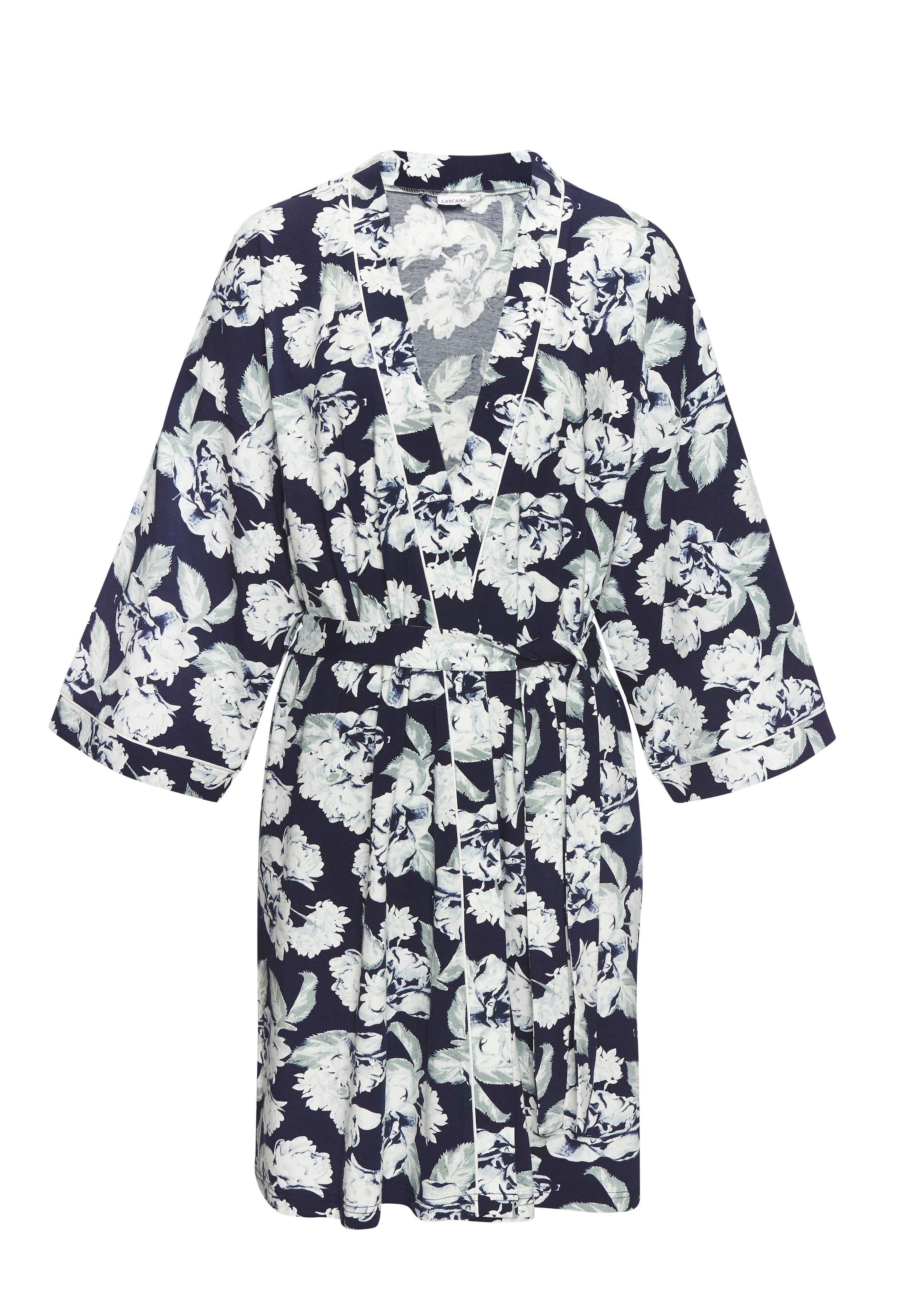 LASCANA Kimono, mit schönem Blumenmuster