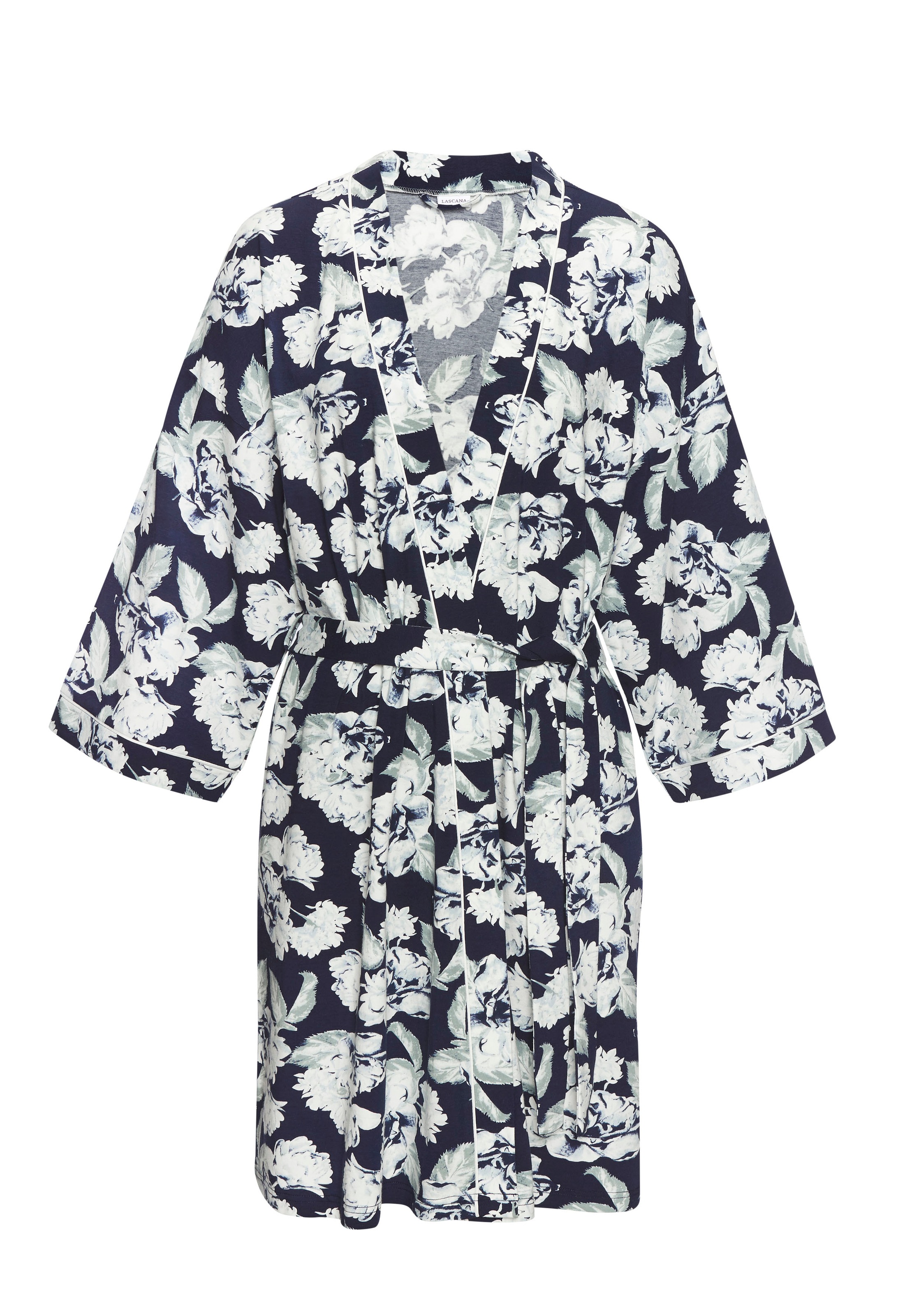 LASCANA Kimono 1-teilig, mit schönem Blumenmuster günstig online kaufen